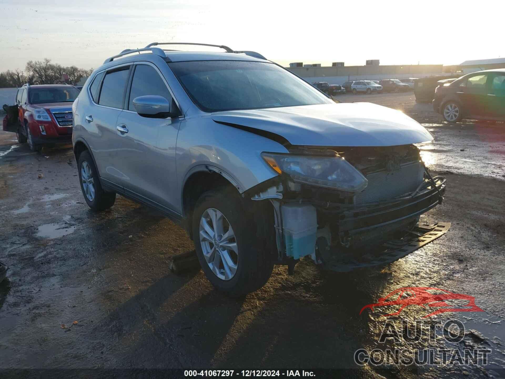 NISSAN ROGUE 2015 - KNMAT2MV6FP511662