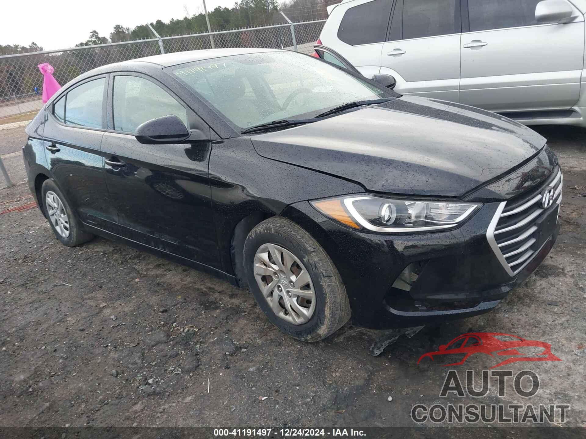 HYUNDAI ELANTRA 2018 - 5NPD74LF3JH237879