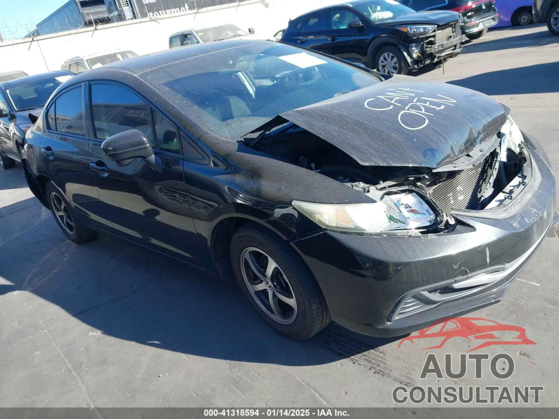 HONDA CIVIC 2015 - 19XFB2F76FE703297