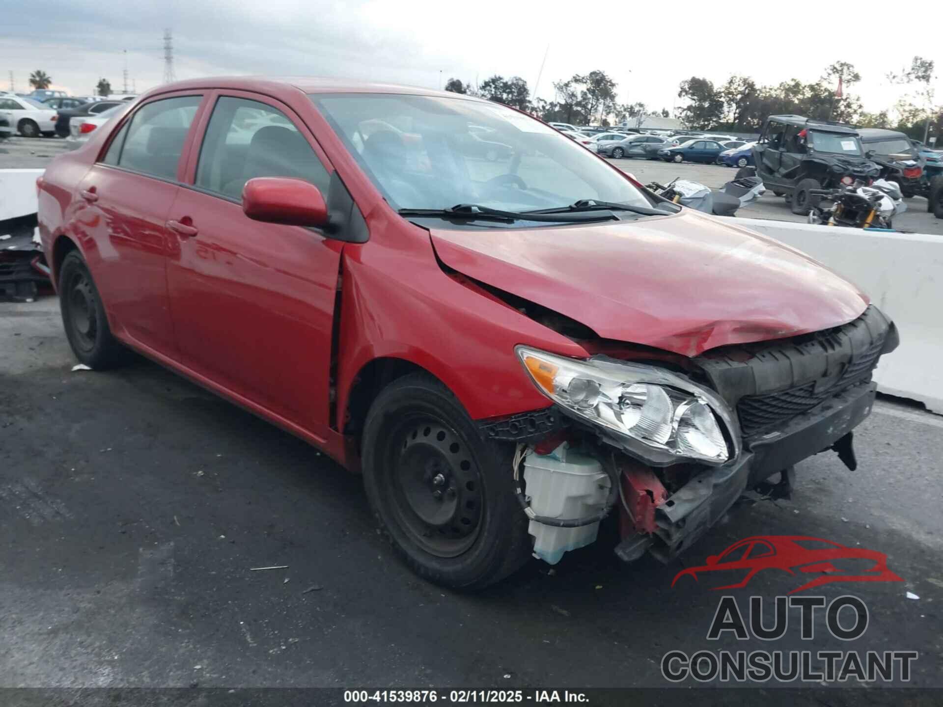 TOYOTA COROLLA 2010 - 1NXBU4EE2AZ242898