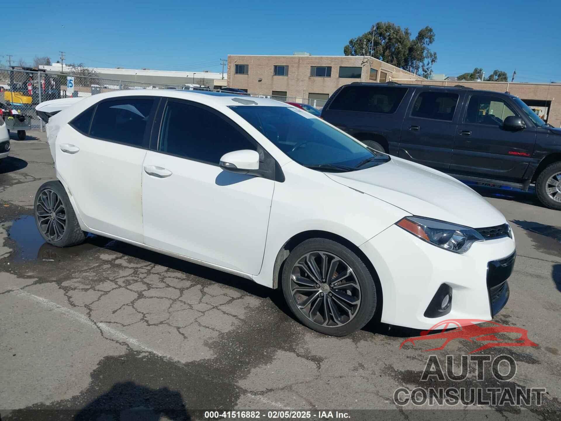 TOYOTA COROLLA 2016 - 5YFBURHE5GP417860