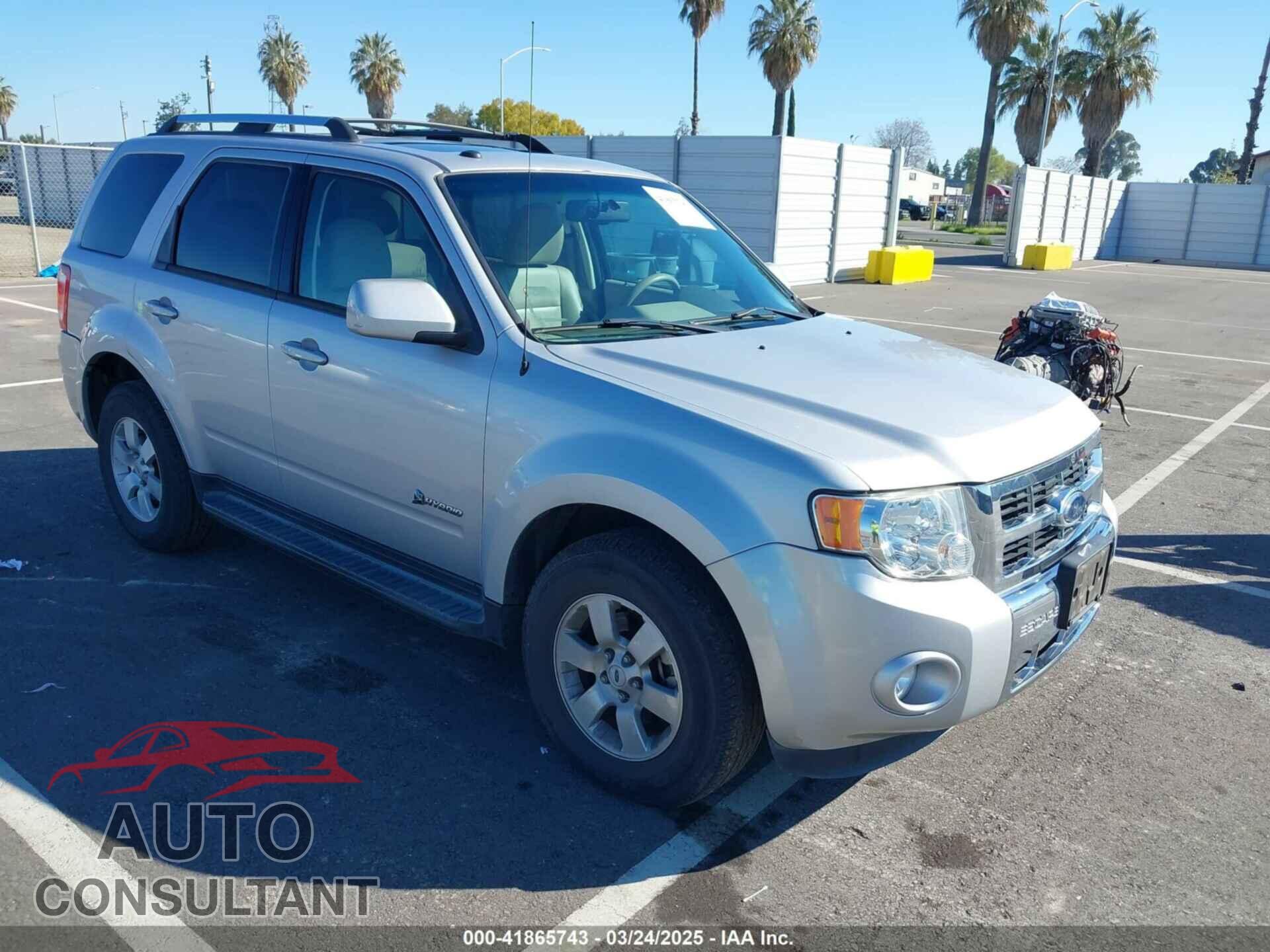 FORD ESCAPE HYBRID 2009 - 1FMCU59349KA94375