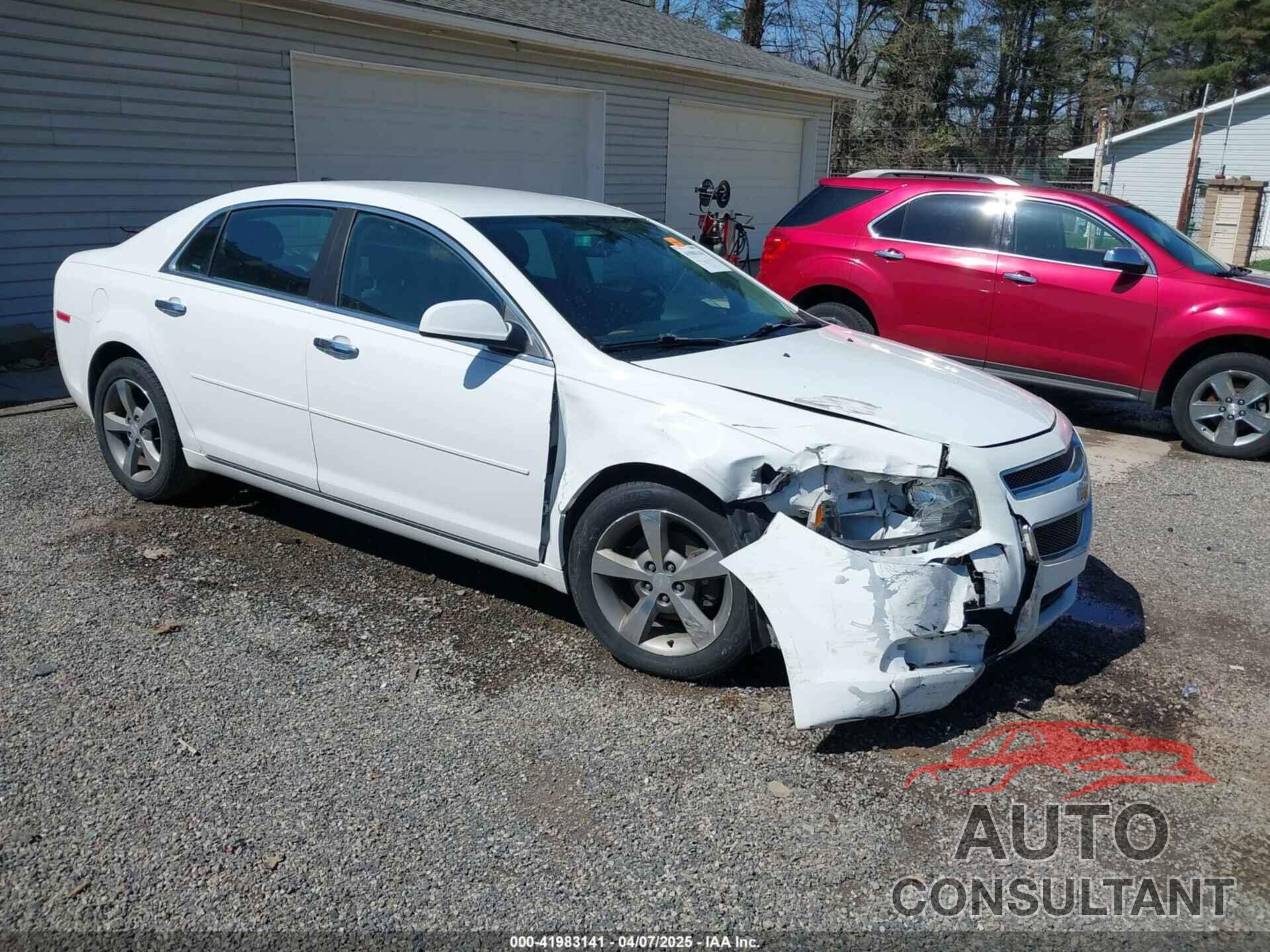 CHEVROLET MALIBU 2012 - 1G1ZD5EU8CF374841