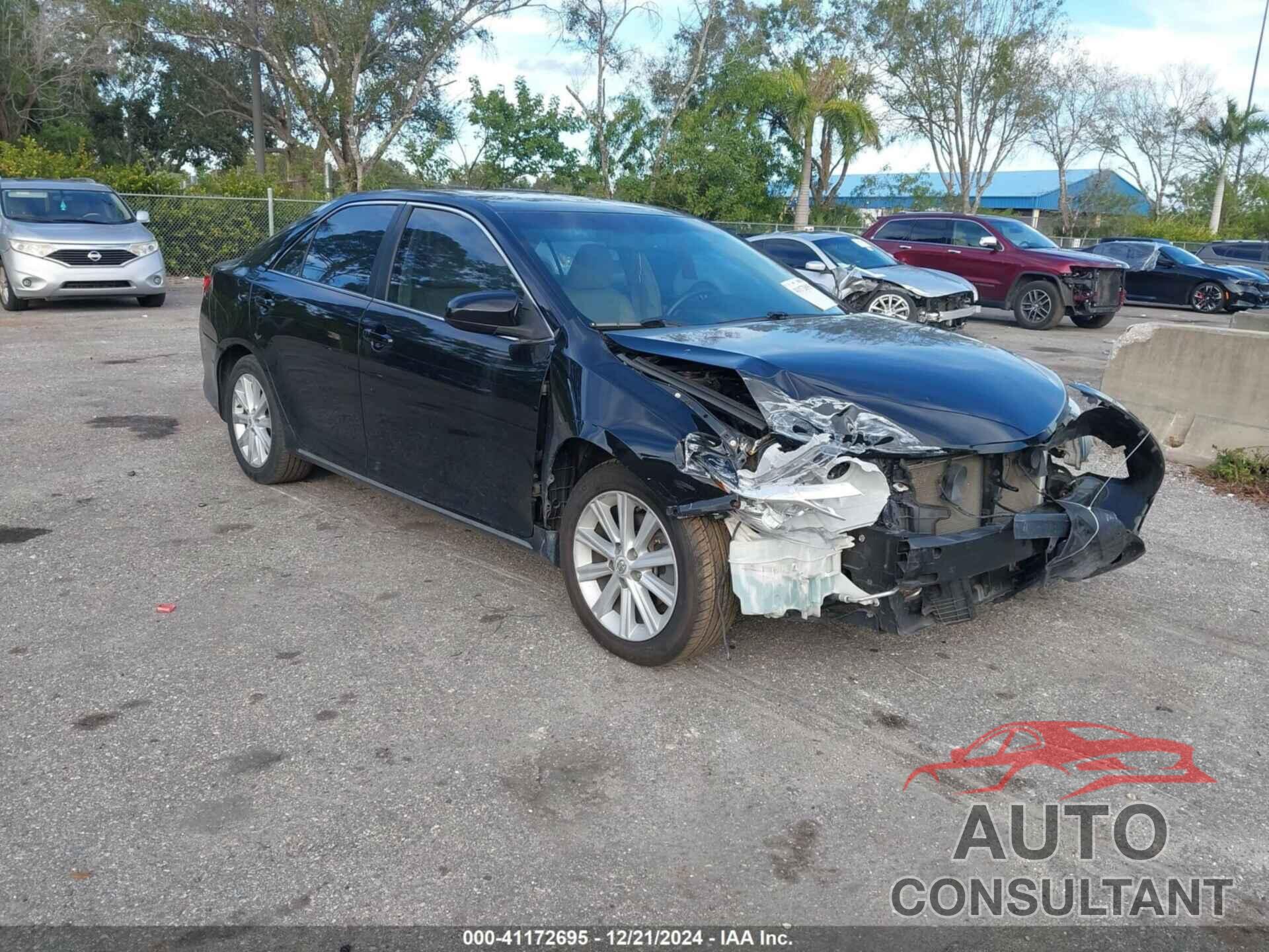 TOYOTA CAMRY 2012 - 4T1BK1FK3CU017675
