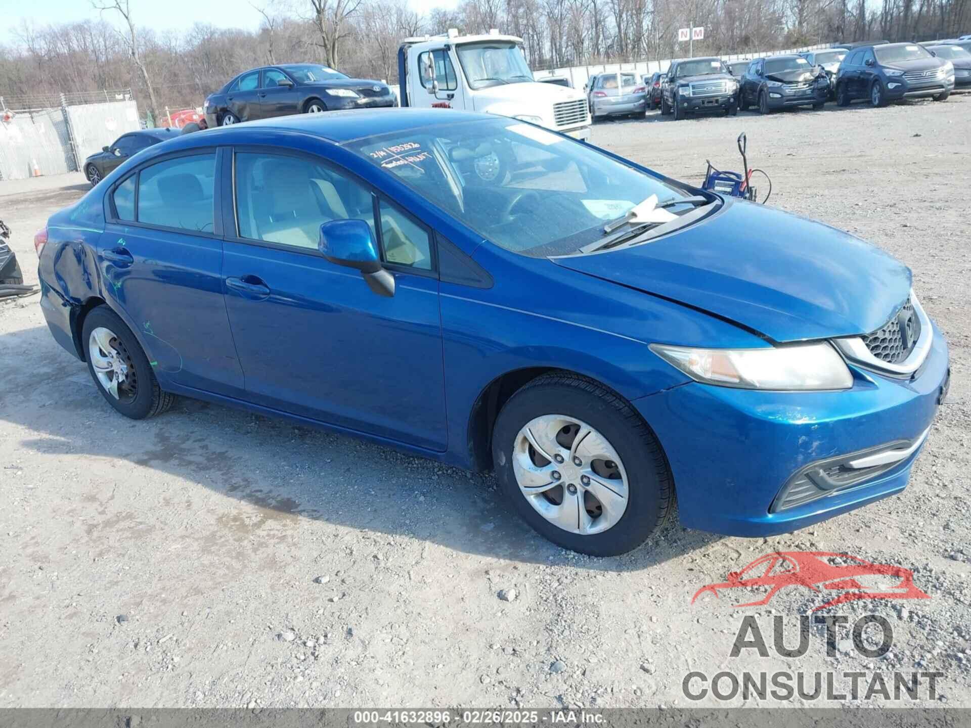 HONDA CIVIC 2013 - 2HGFB2F59DH586185