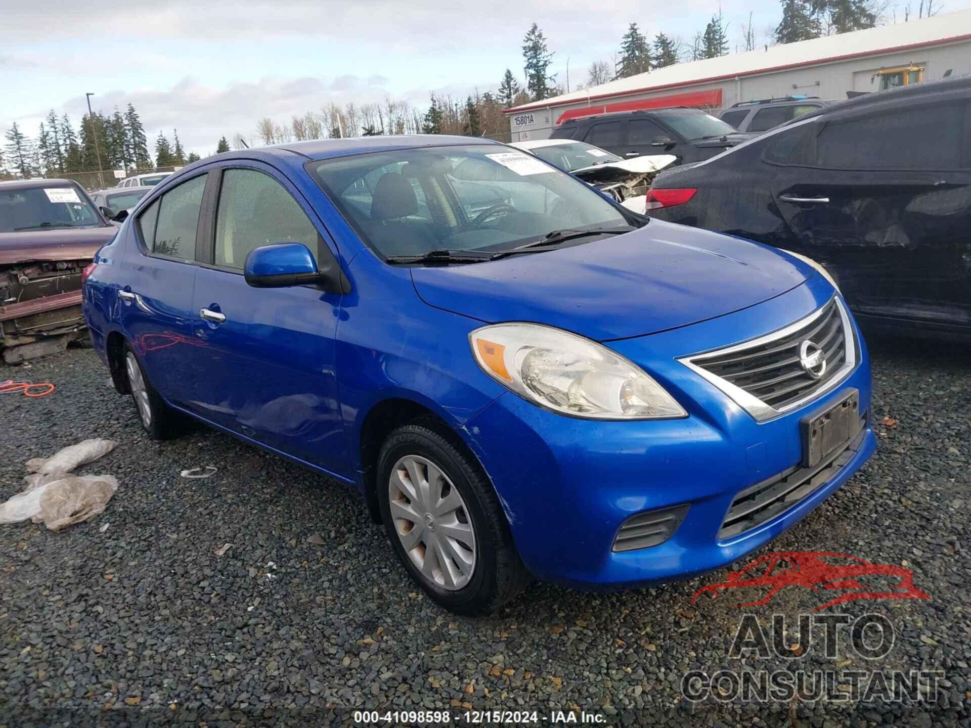 NISSAN VERSA 2012 - 3N1CN7AP7CL865657