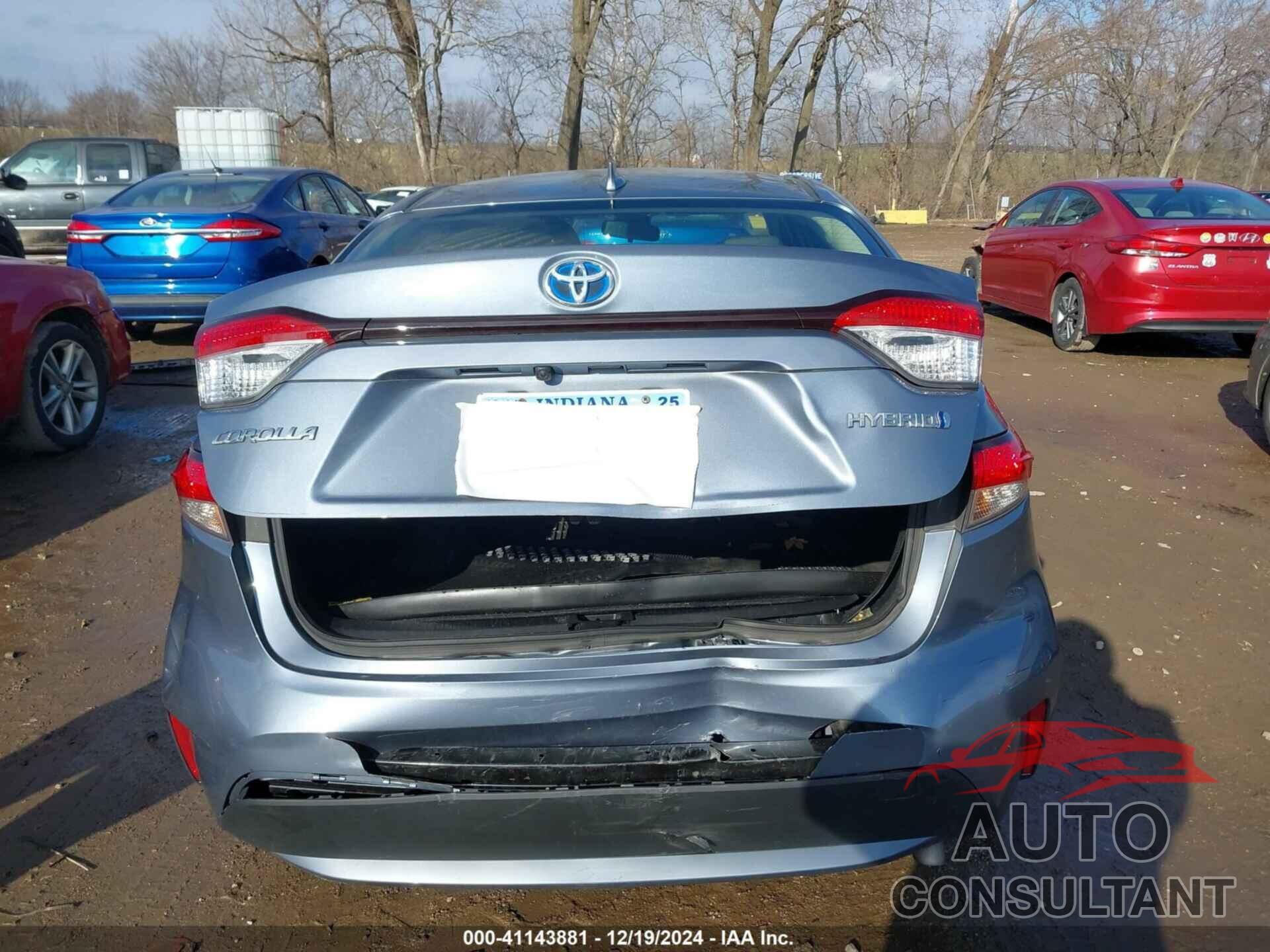 TOYOTA COROLLA 2022 - JTDEAMDE4N3013694