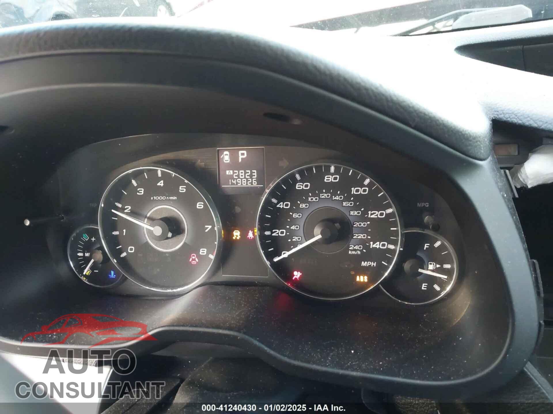 SUBARU OUTBACK 2011 - 4S4BRBGC9B3341887