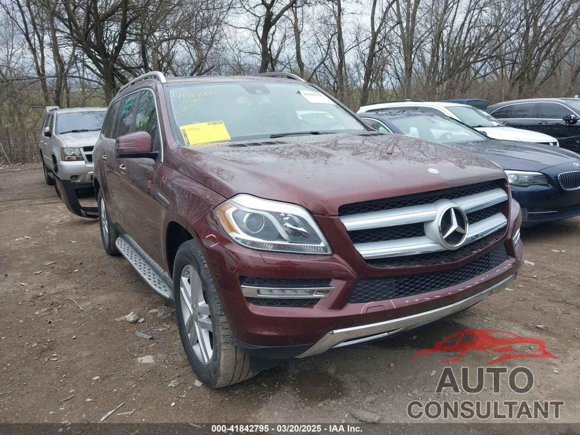 MERCEDES-BENZ GL 450 2013 - 4JGDF7CE0DA124281