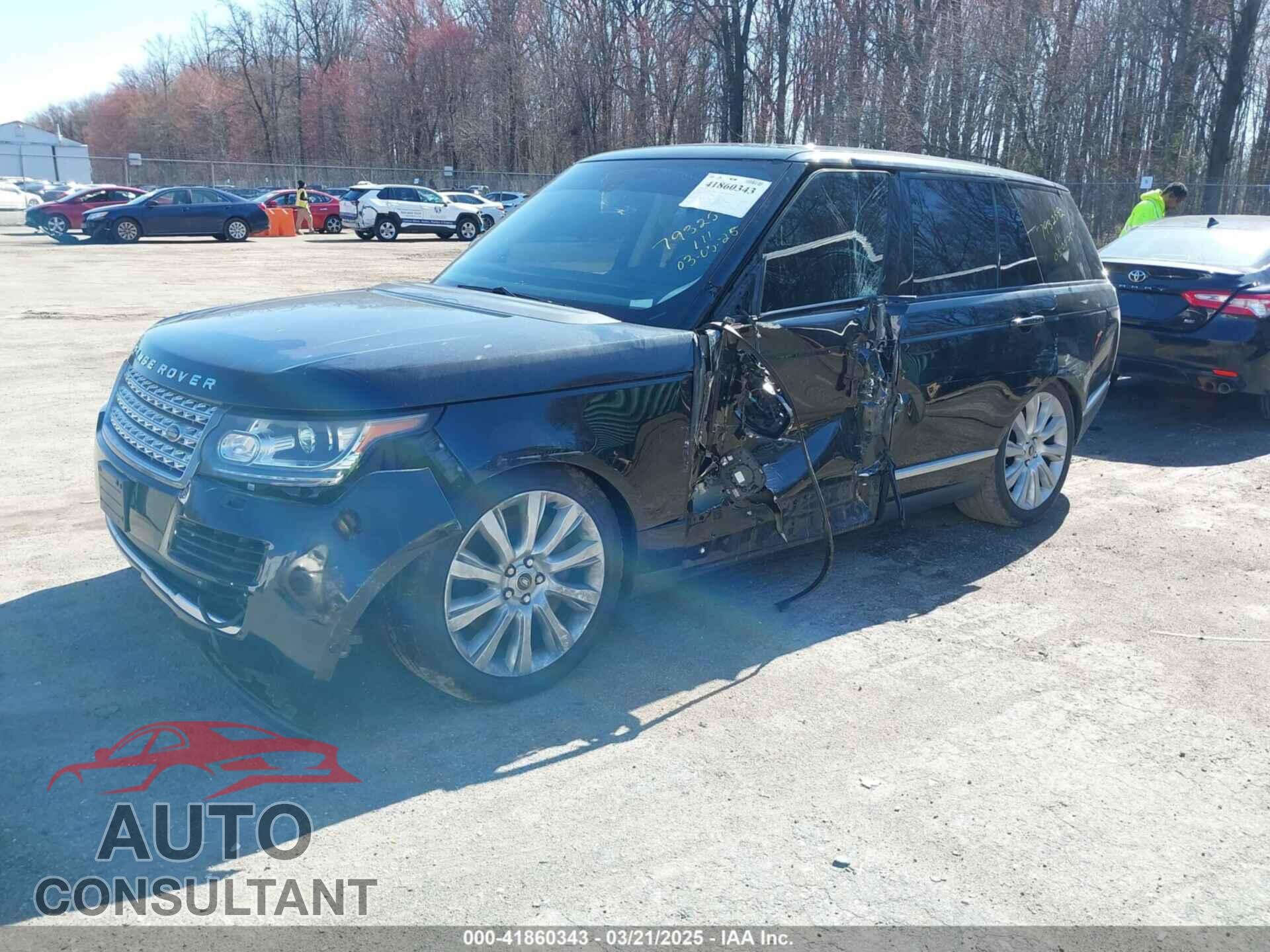 LAND ROVER RANGE ROVER 2013 - SALGS2EFXDA102996