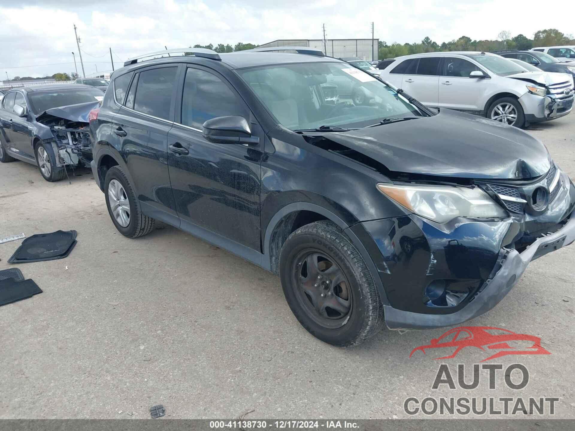 TOYOTA RAV4 2014 - 2T3ZFREV2EW100618