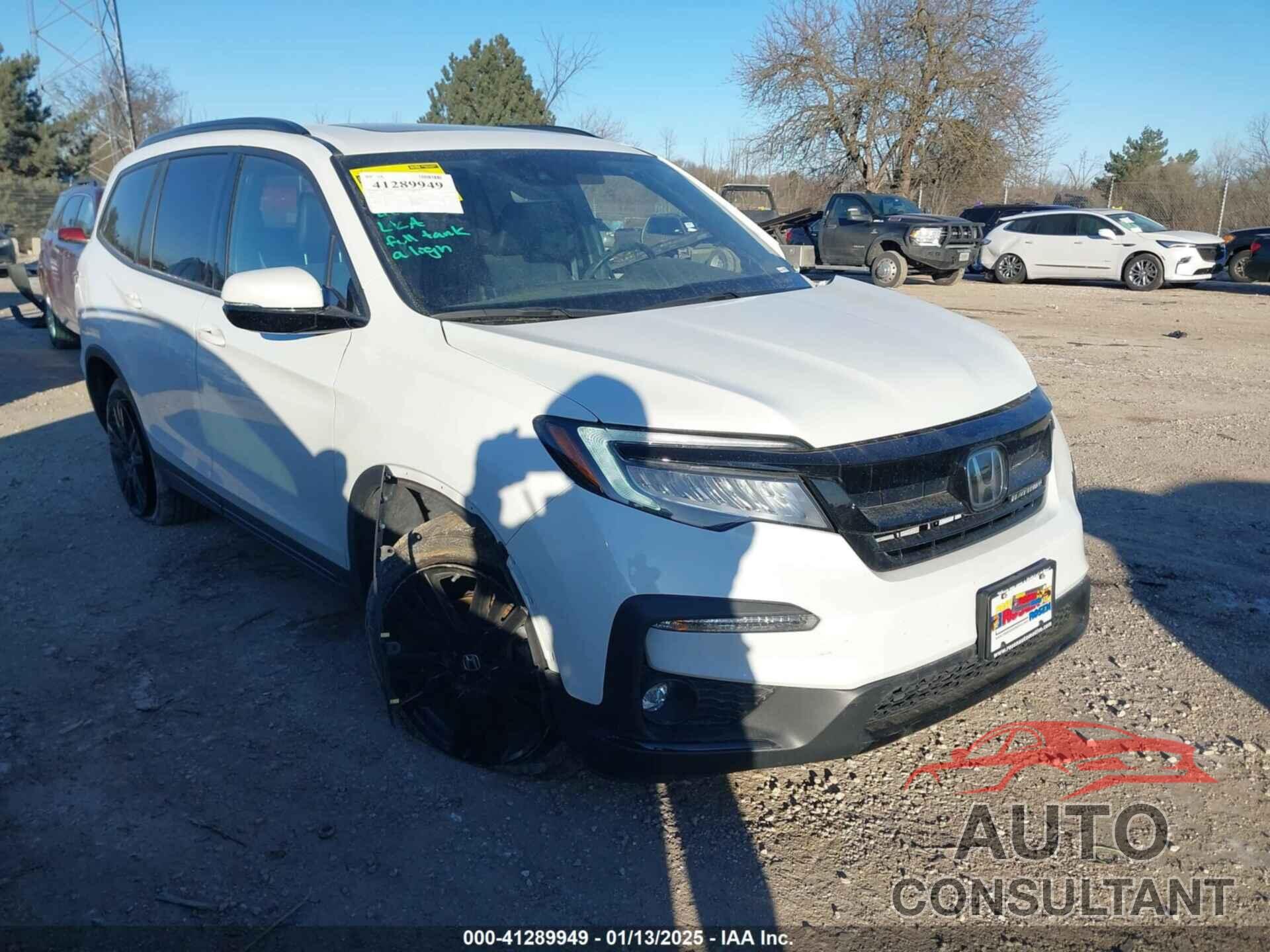 HONDA PILOT 2022 - 5FNYF6H73NB006261