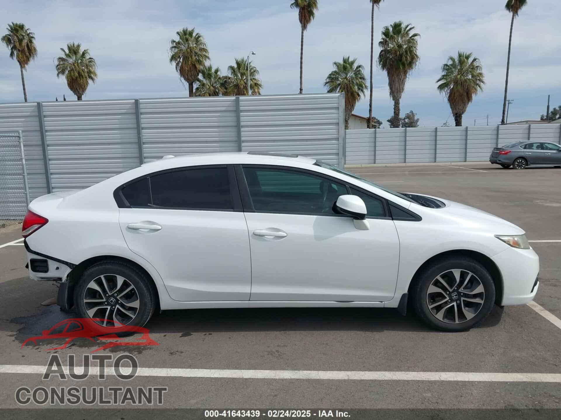 HONDA CIVIC 2013 - 19XFB2F90DE248865