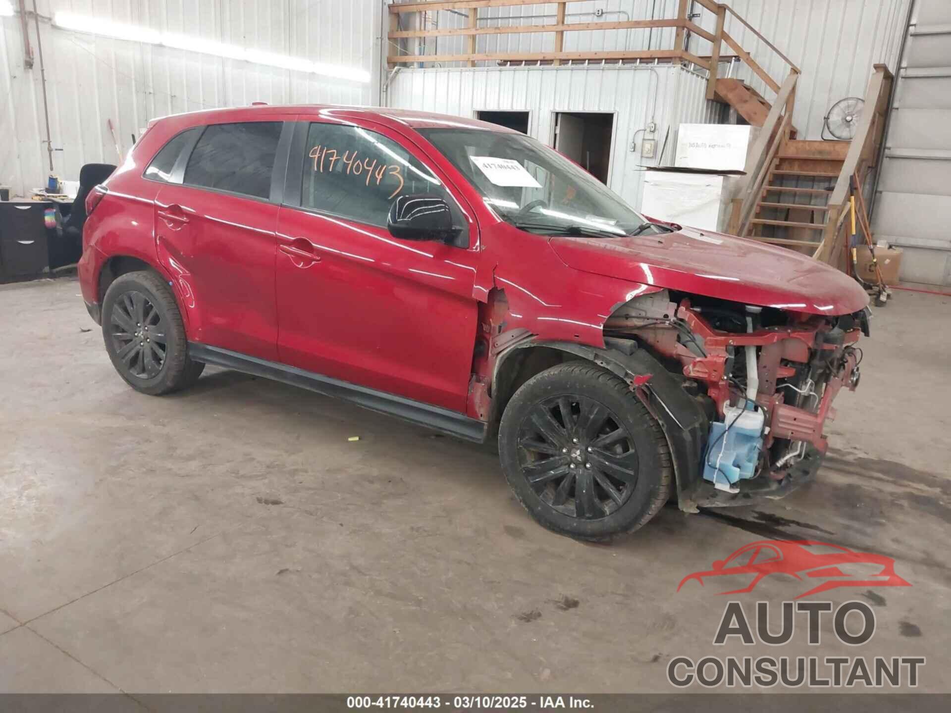 MITSUBISHI OUTLANDER SPORT 2021 - JA4ARUAU1MU001234