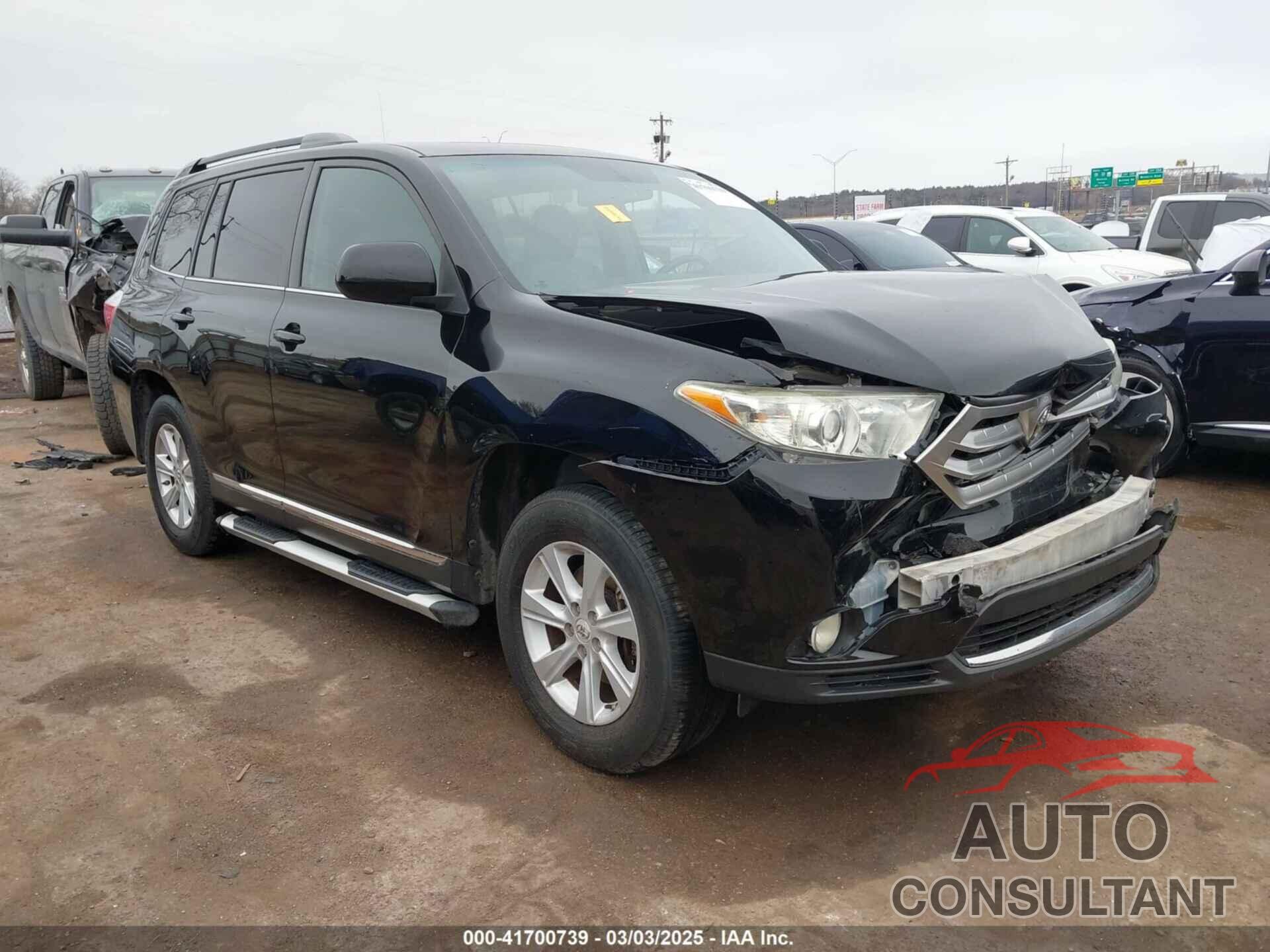 TOYOTA HIGHLANDER 2011 - 5TDZK3EHXBS032438
