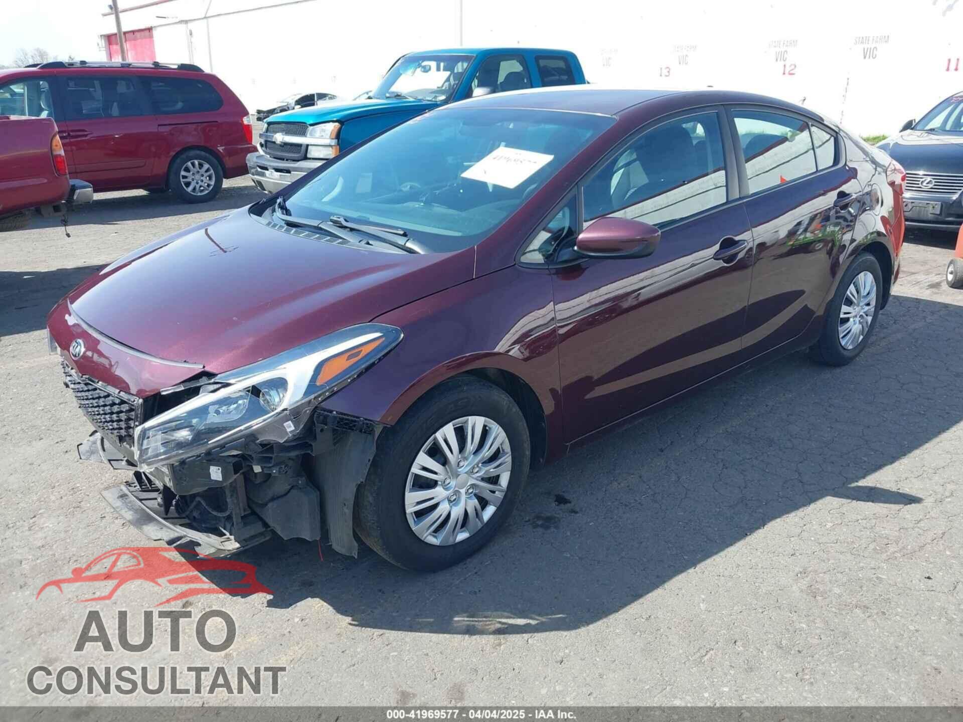 KIA FORTE 2017 - 3KPFL4A73HE123797