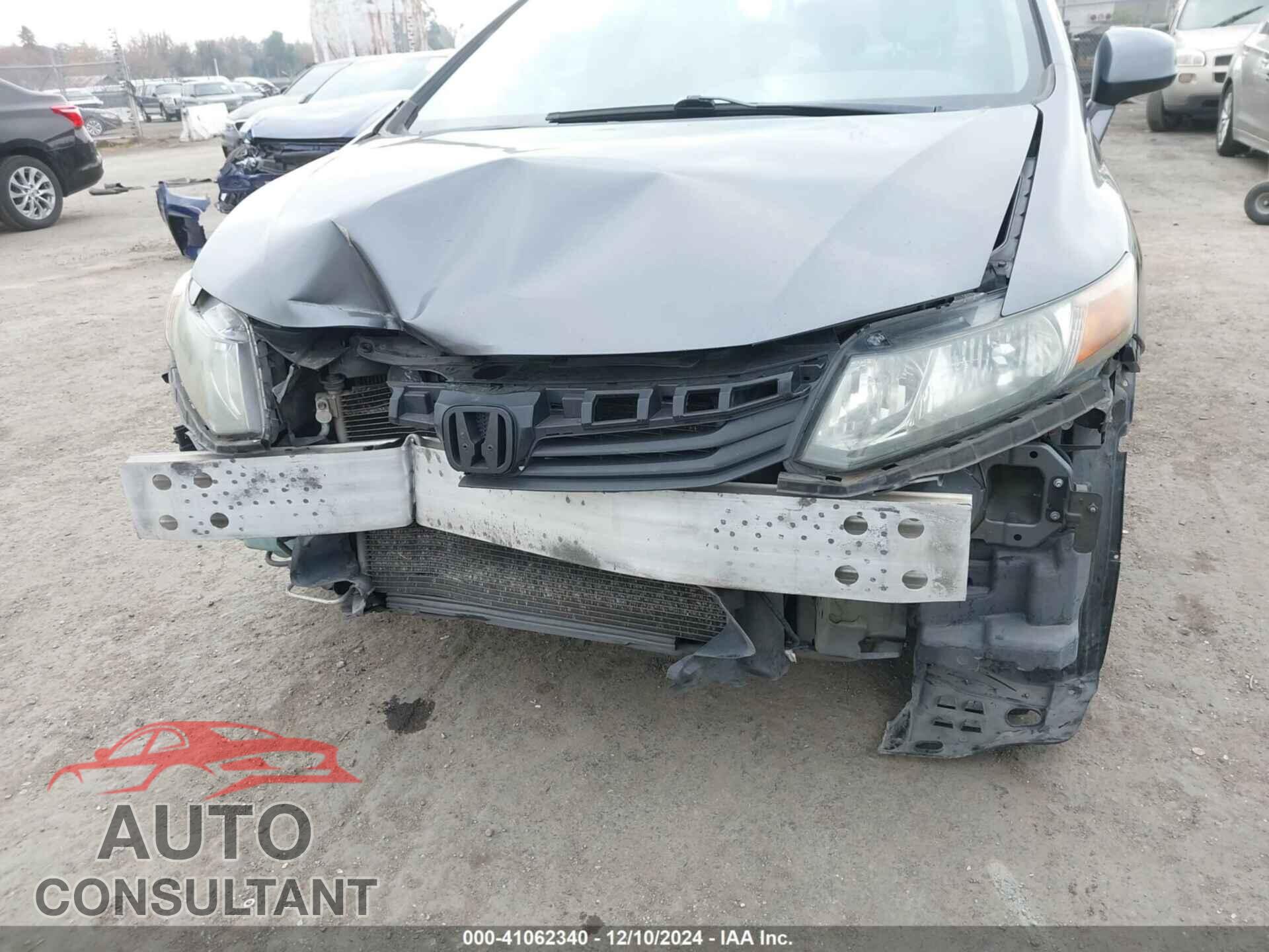HONDA CIVIC 2012 - 19XFB2F96CE325057