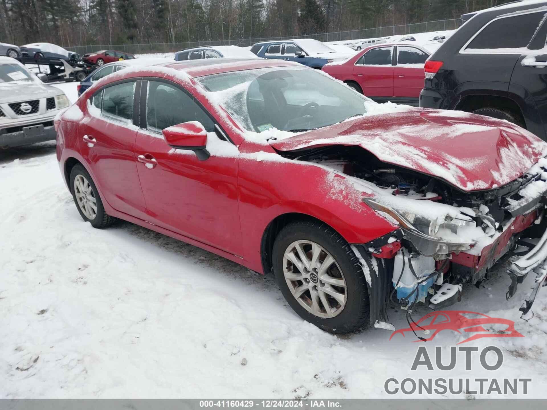 MAZDA MAZDA3 2014 - JM1BM1V73E1139145