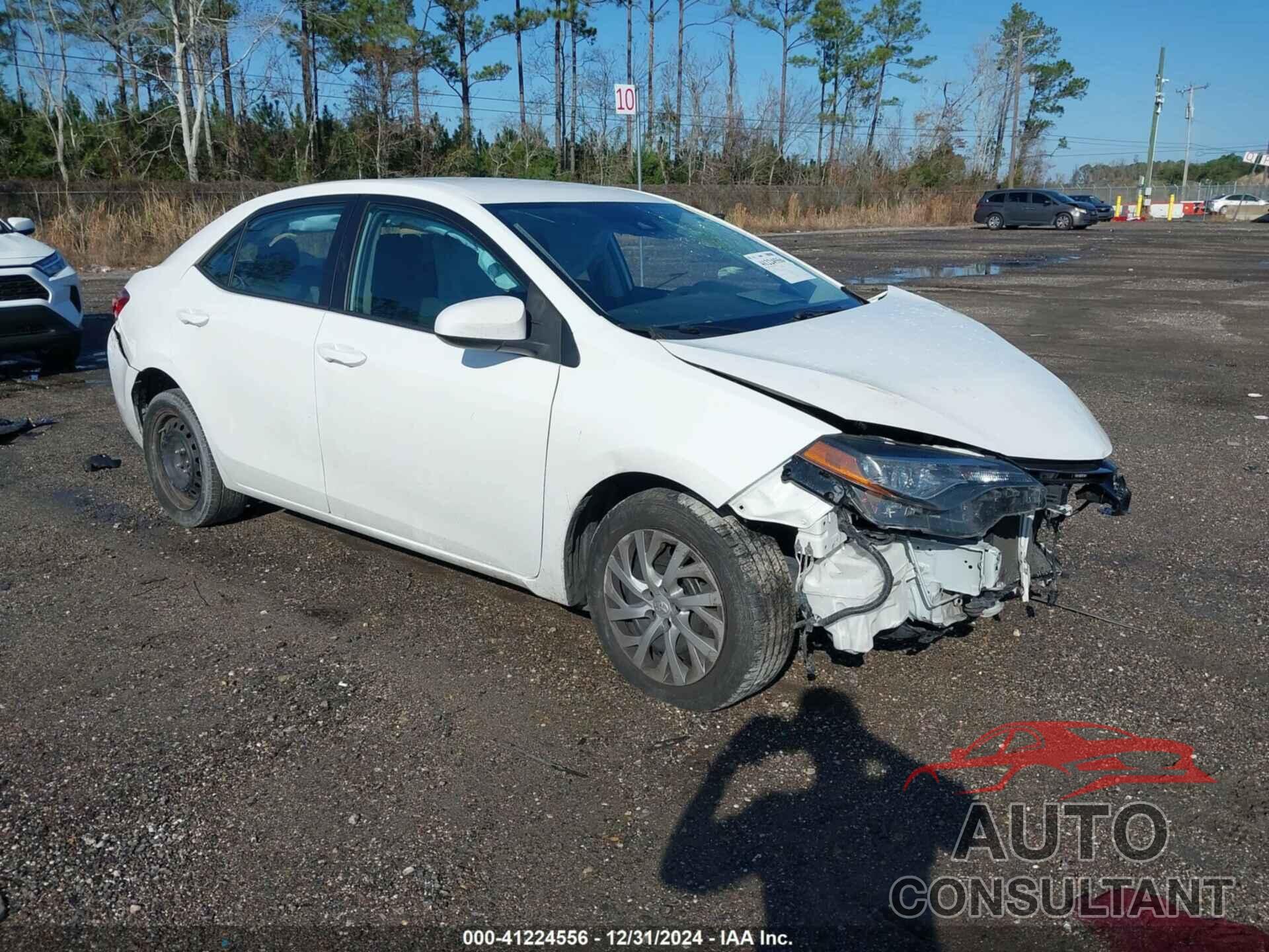 TOYOTA COROLLA 2019 - 5YFBURHE5KP920121