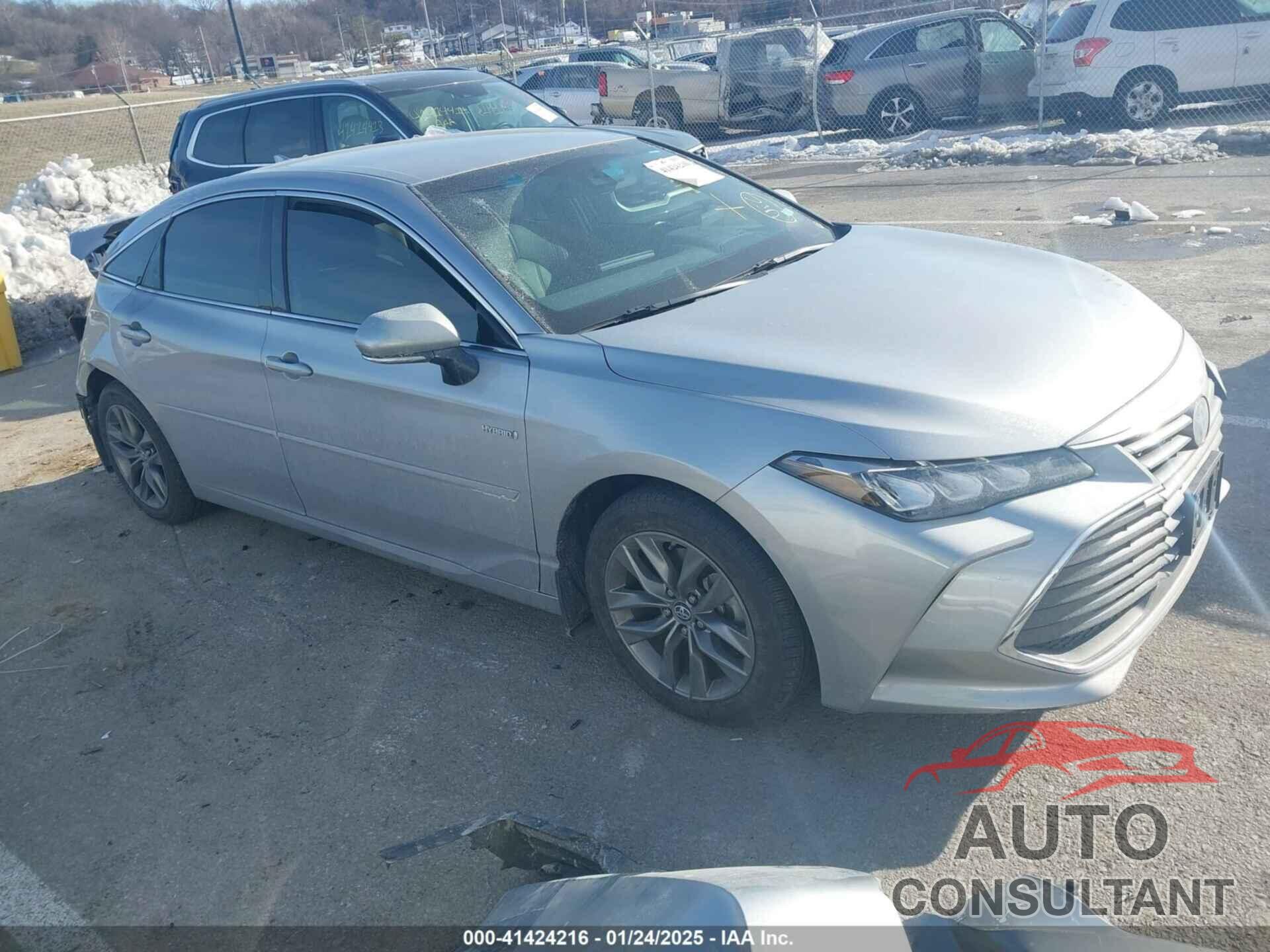 TOYOTA AVALON HYBRID 2019 - 4T1B21FB8KU009988