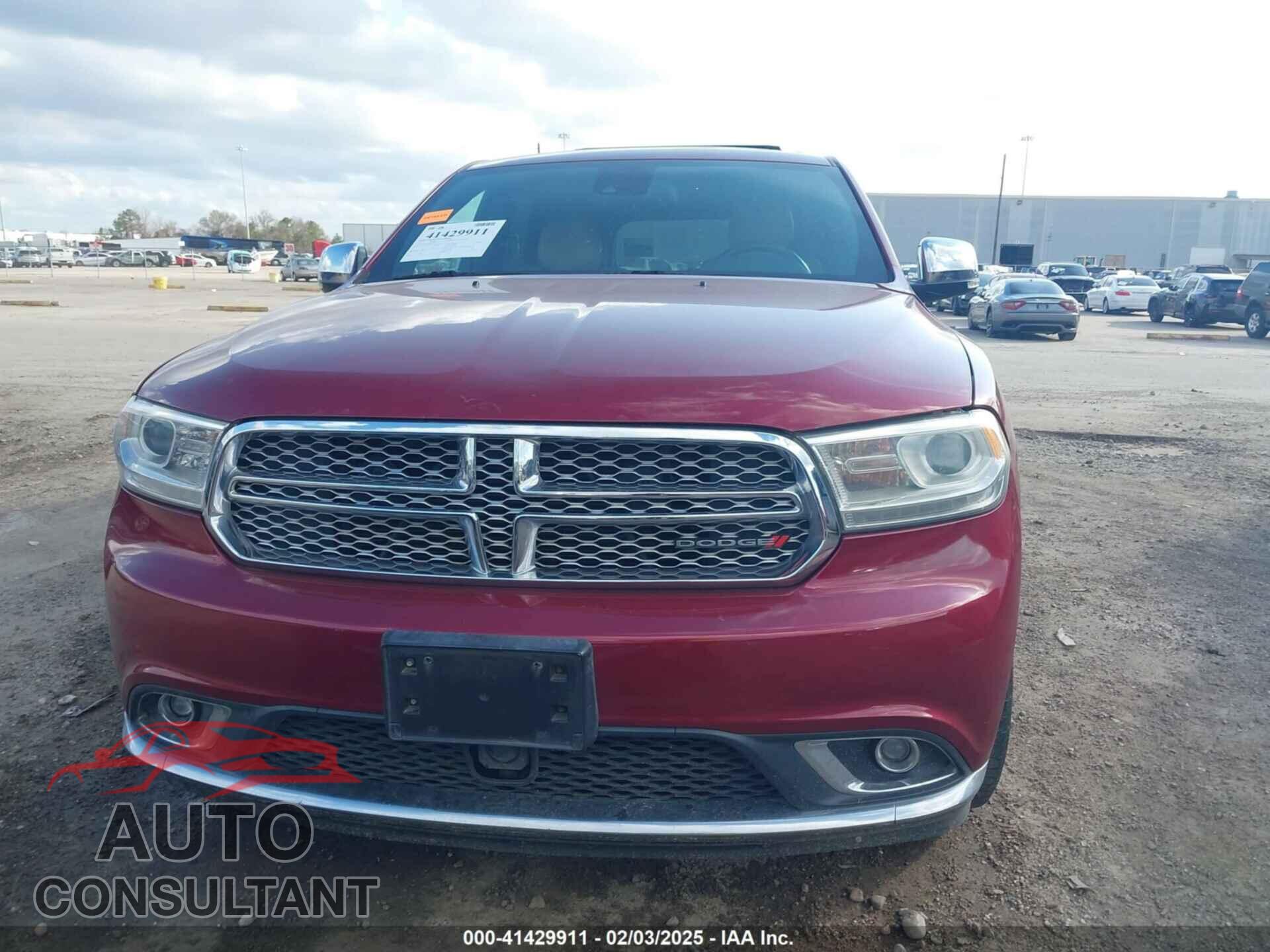 DODGE DURANGO 2014 - 1C4RDHEG8EC537172