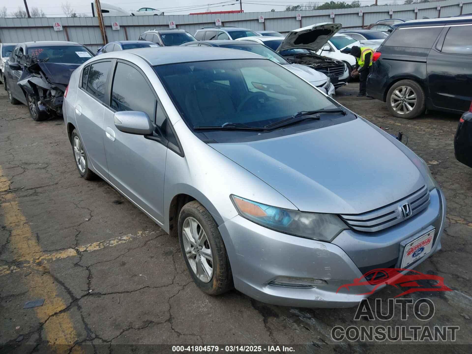 HONDA INSIGHT 2010 - JHMZE2H77AS022538