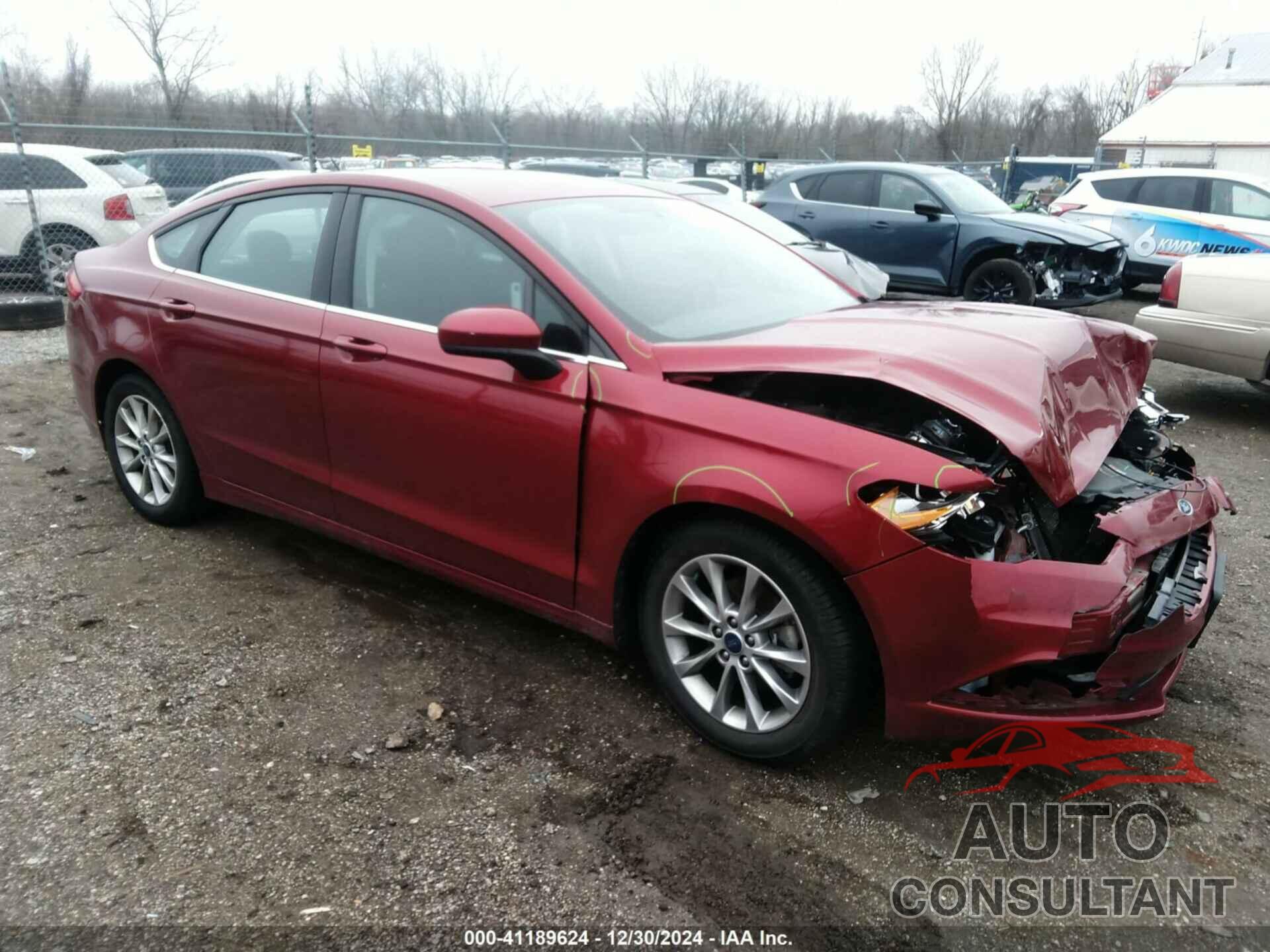 FORD FUSION 2017 - 3FA6P0H74HR221366