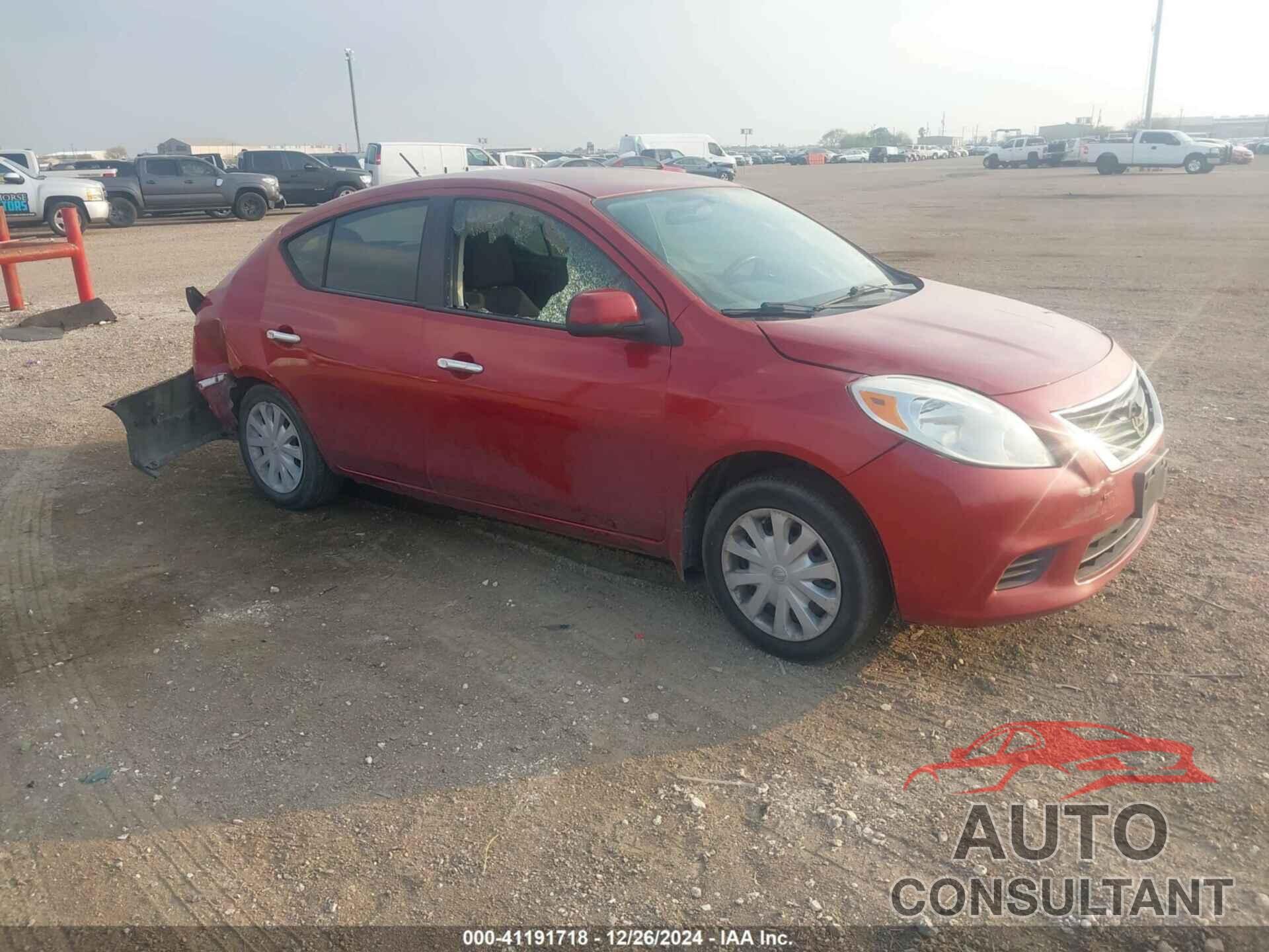 NISSAN VERSA 2012 - 3N1CN7AP1CL941616