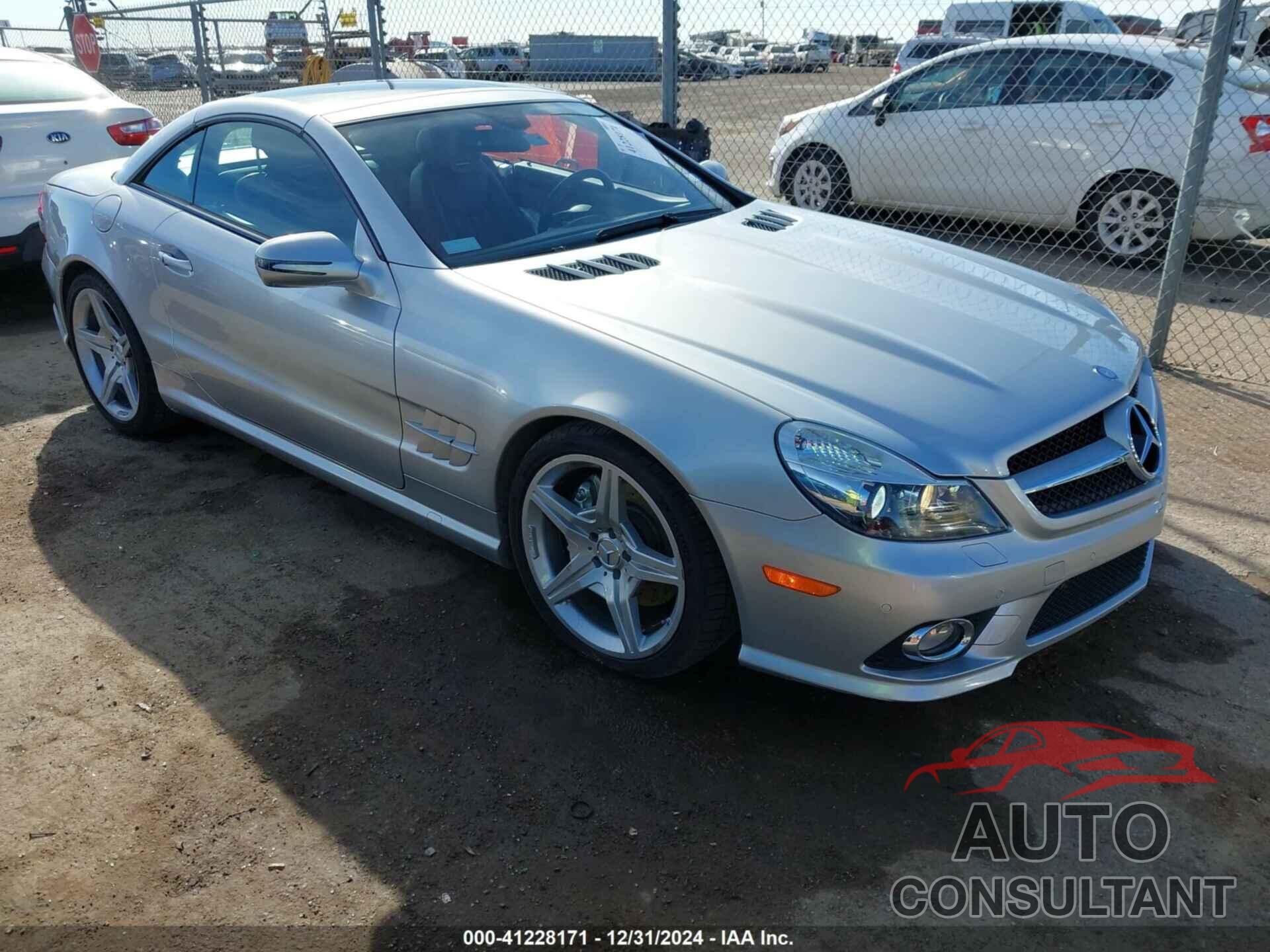 MERCEDES-BENZ SL 550 2009 - WDBSK71F39F145475