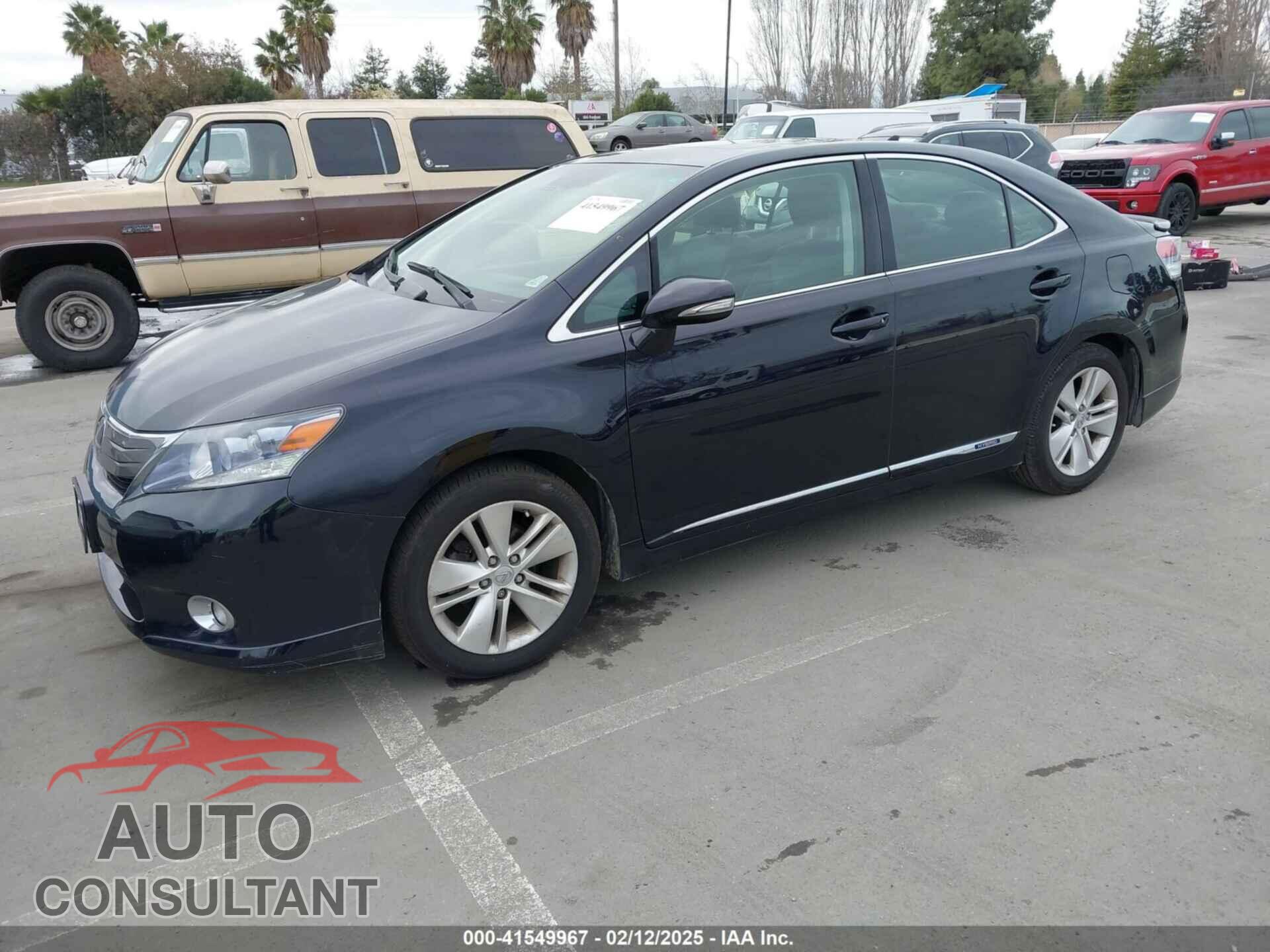 LEXUS HS 250H 2010 - JTHBB1BAXA2018007