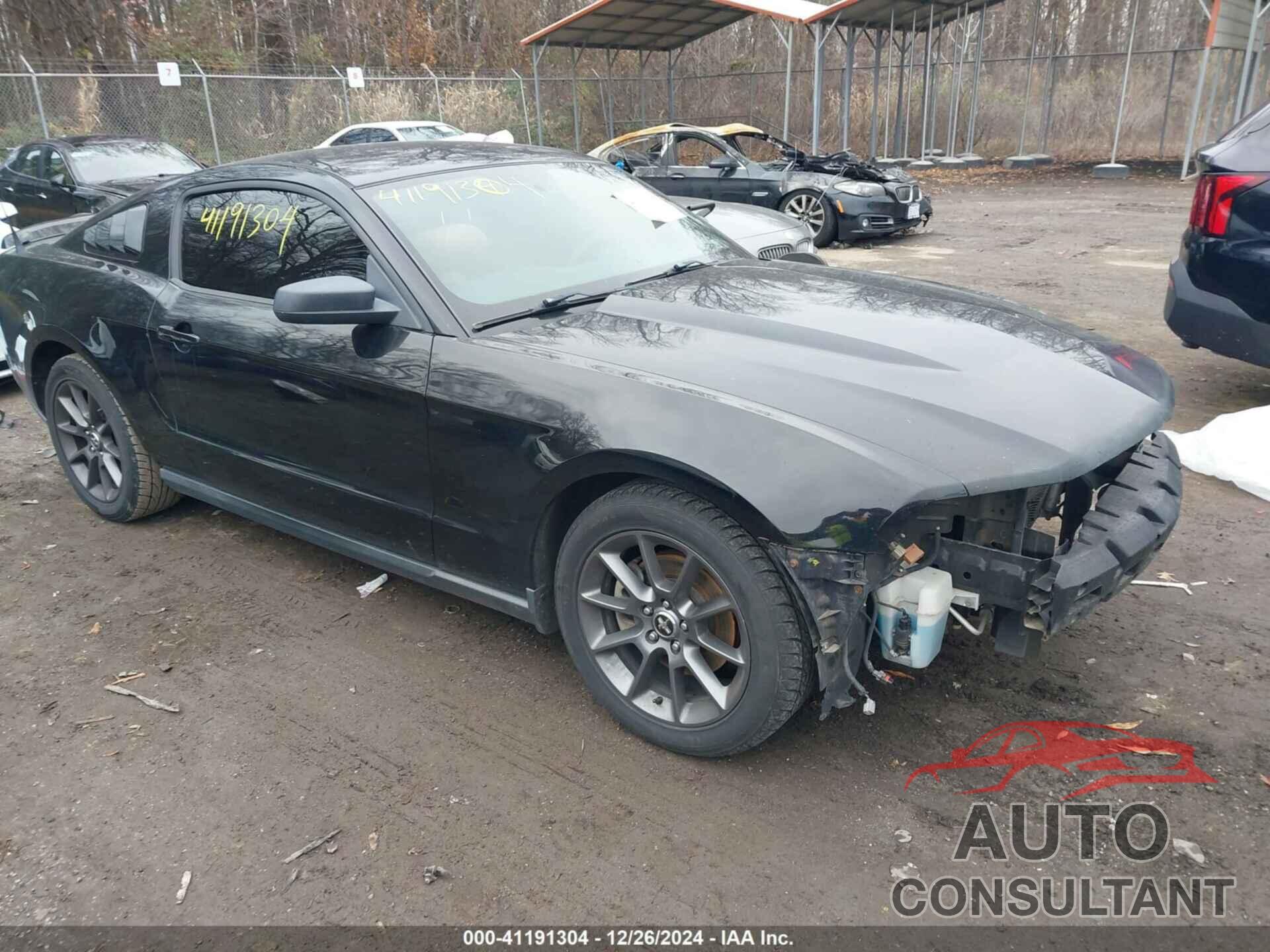 FORD MUSTANG 2012 - 1ZVBP8AM1C5216285