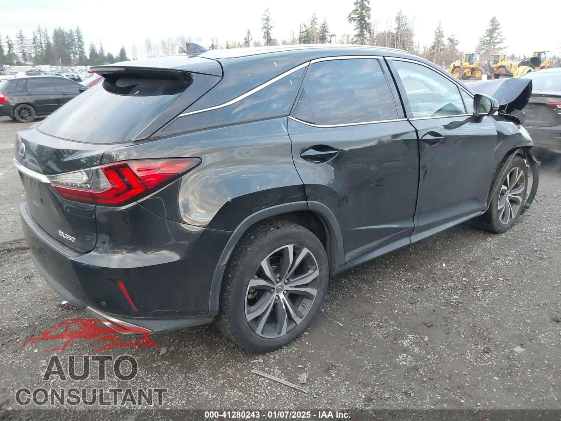 LEXUS RX 350 2017 - 2T2BZMCA8HC086522