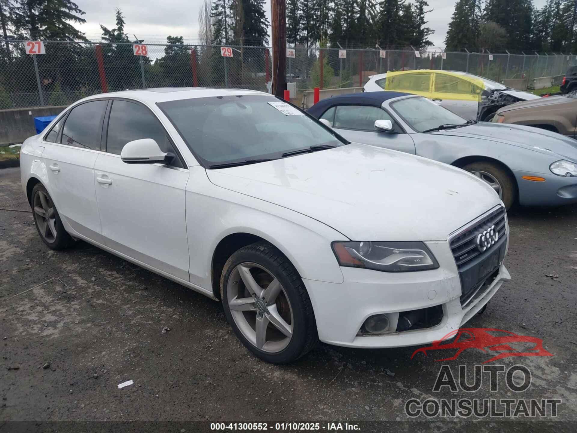 AUDI A4 2009 - WAUMF78K49N029769