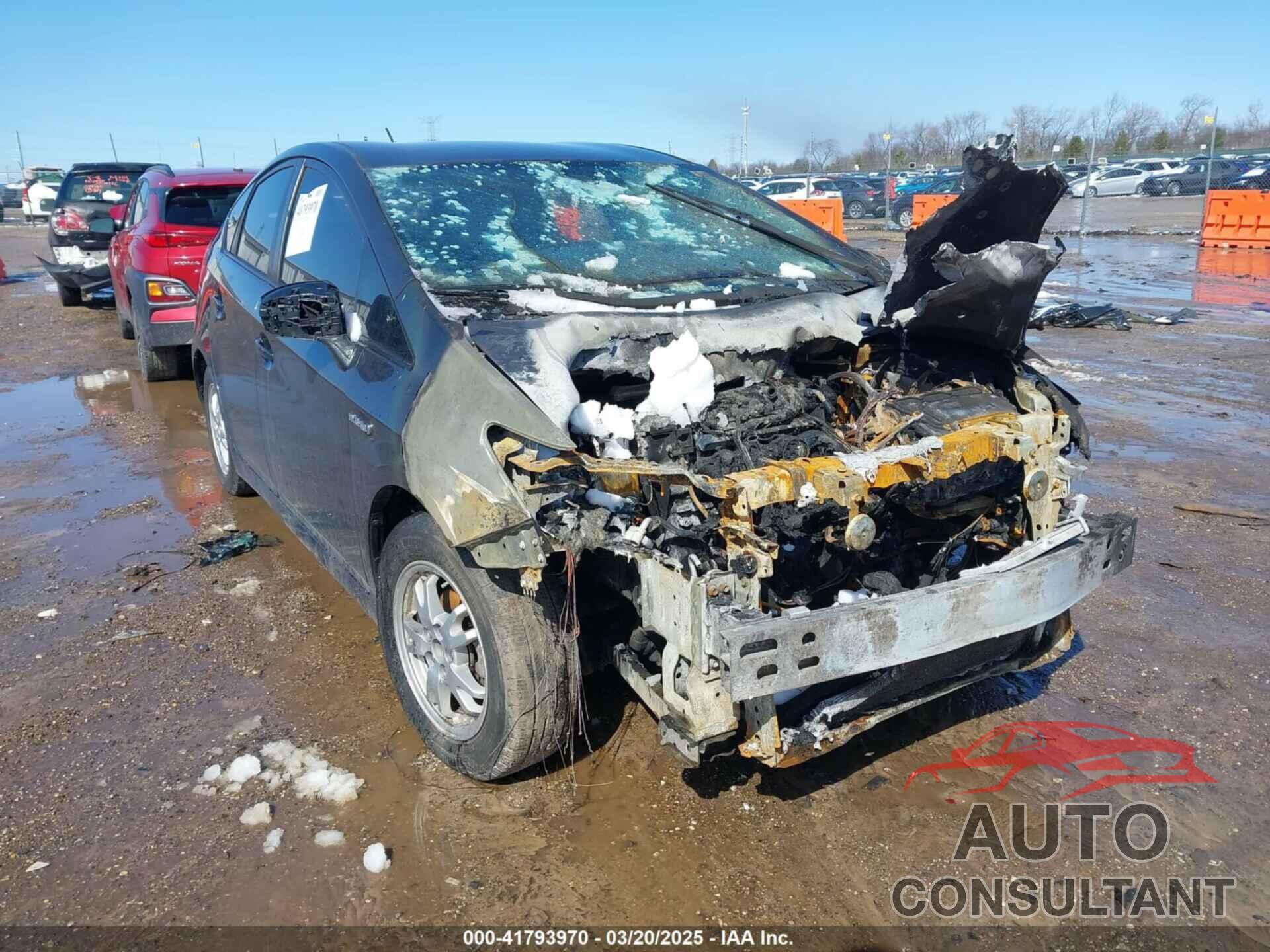 TOYOTA PRIUS 2011 - JTDKN3DU7B5308913