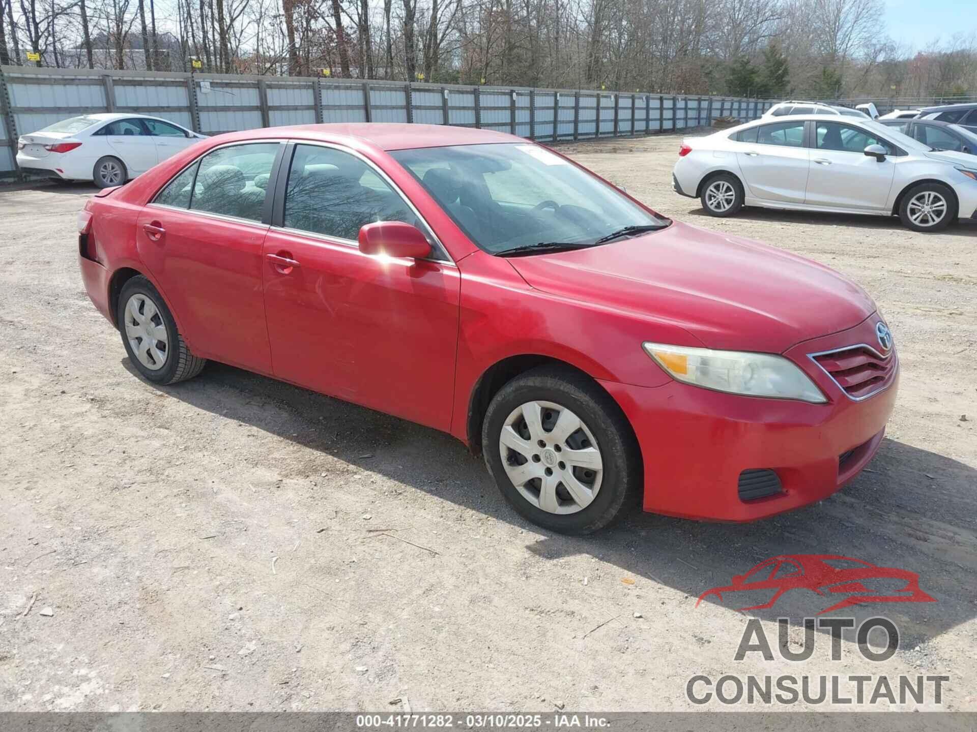 TOYOTA CAMRY 2010 - 4T1BF3EK0AU054505