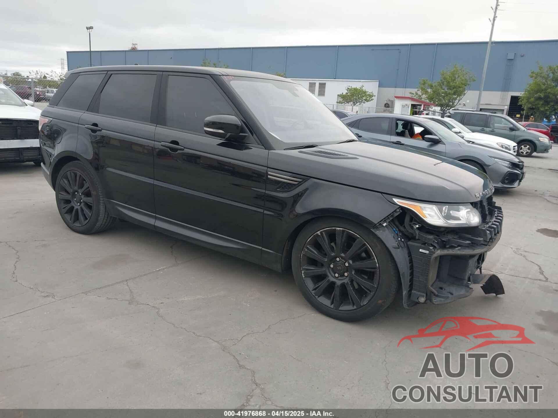 LAND ROVER RANGE ROVER SPORT 2016 - SALWG2KF7GA653781