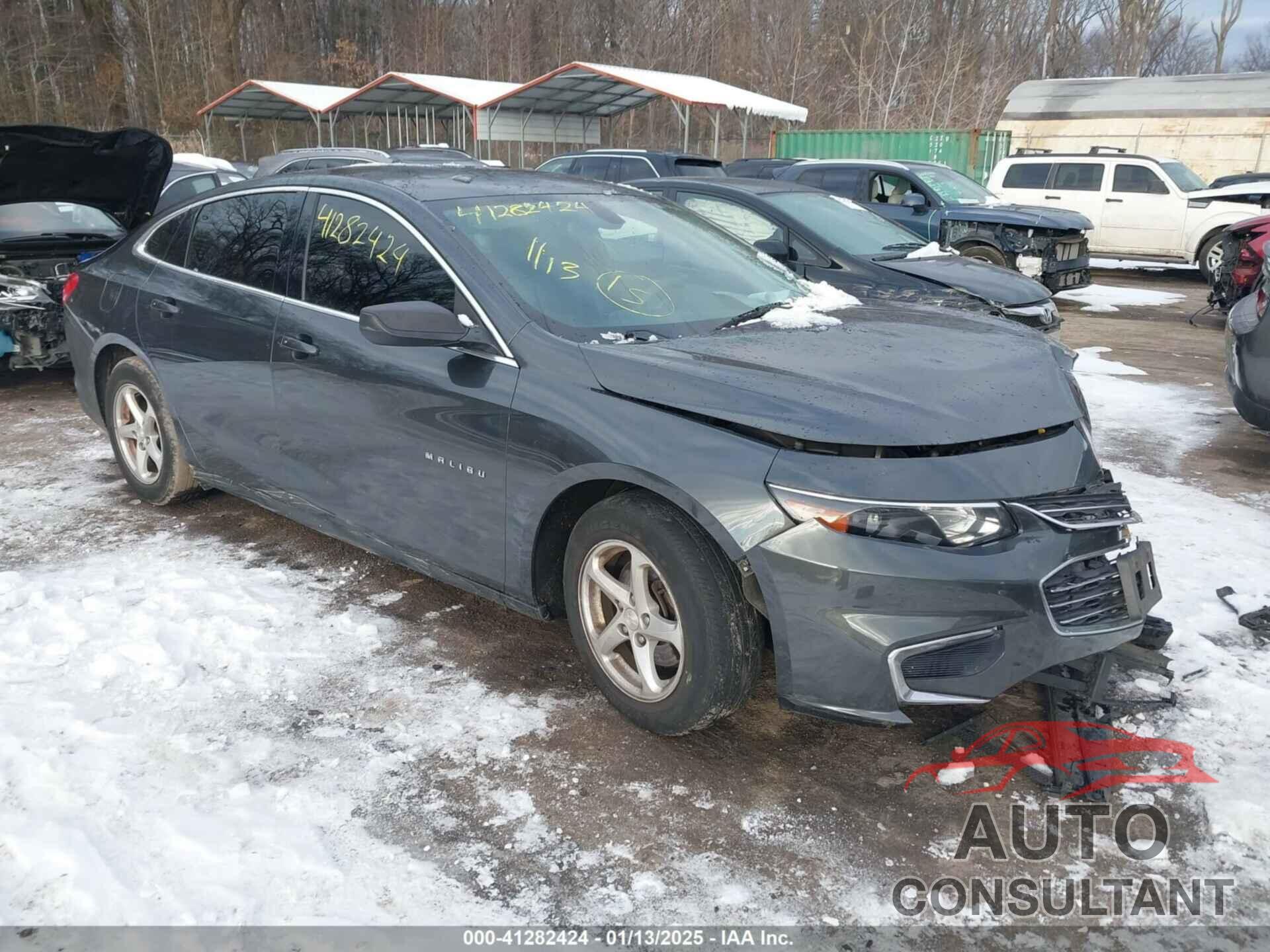 CHEVROLET MALIBU 2017 - 1G1ZB5ST8HF274053