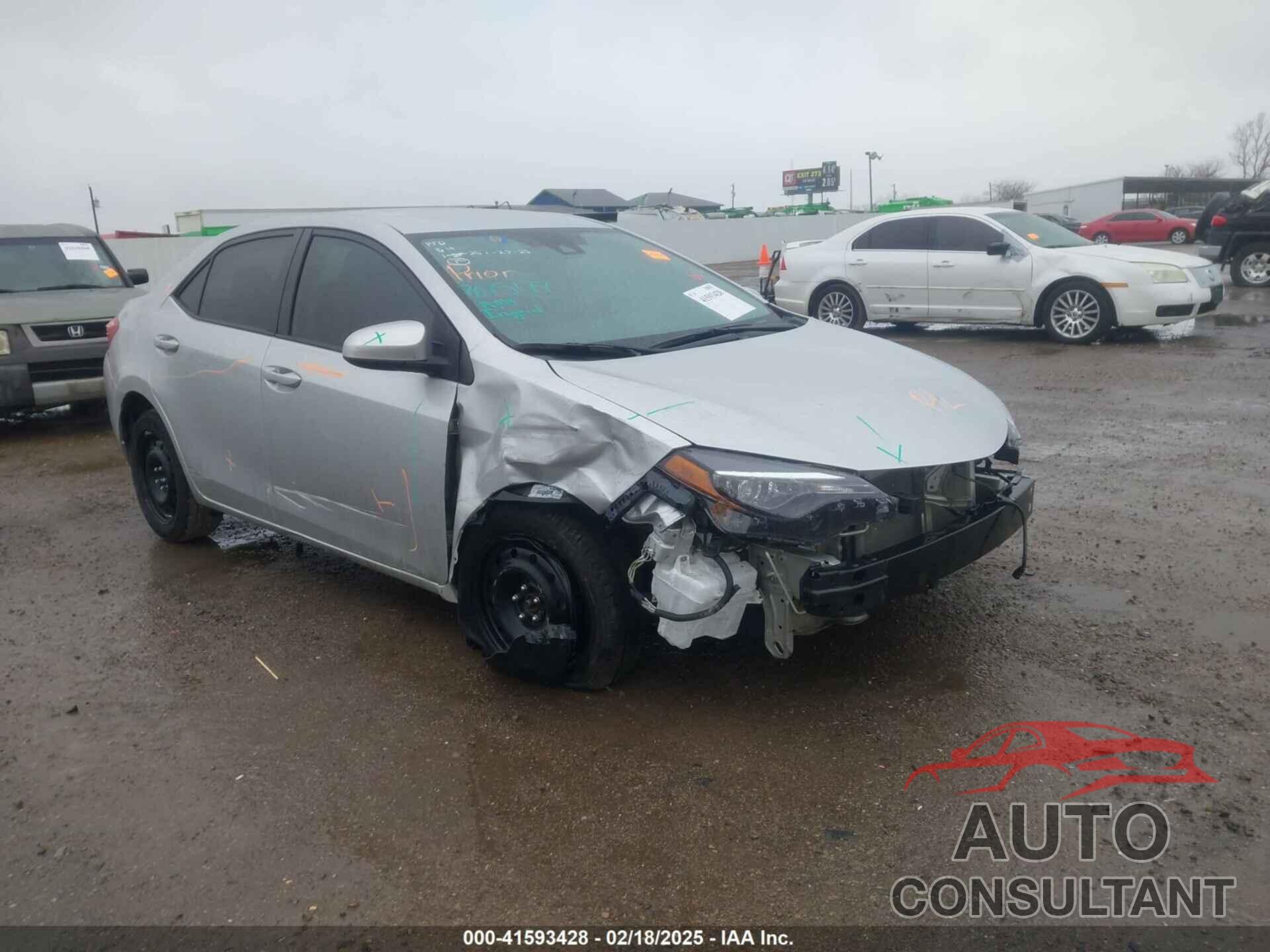 TOYOTA COROLLA 2019 - 5YFBURHE7KP904826