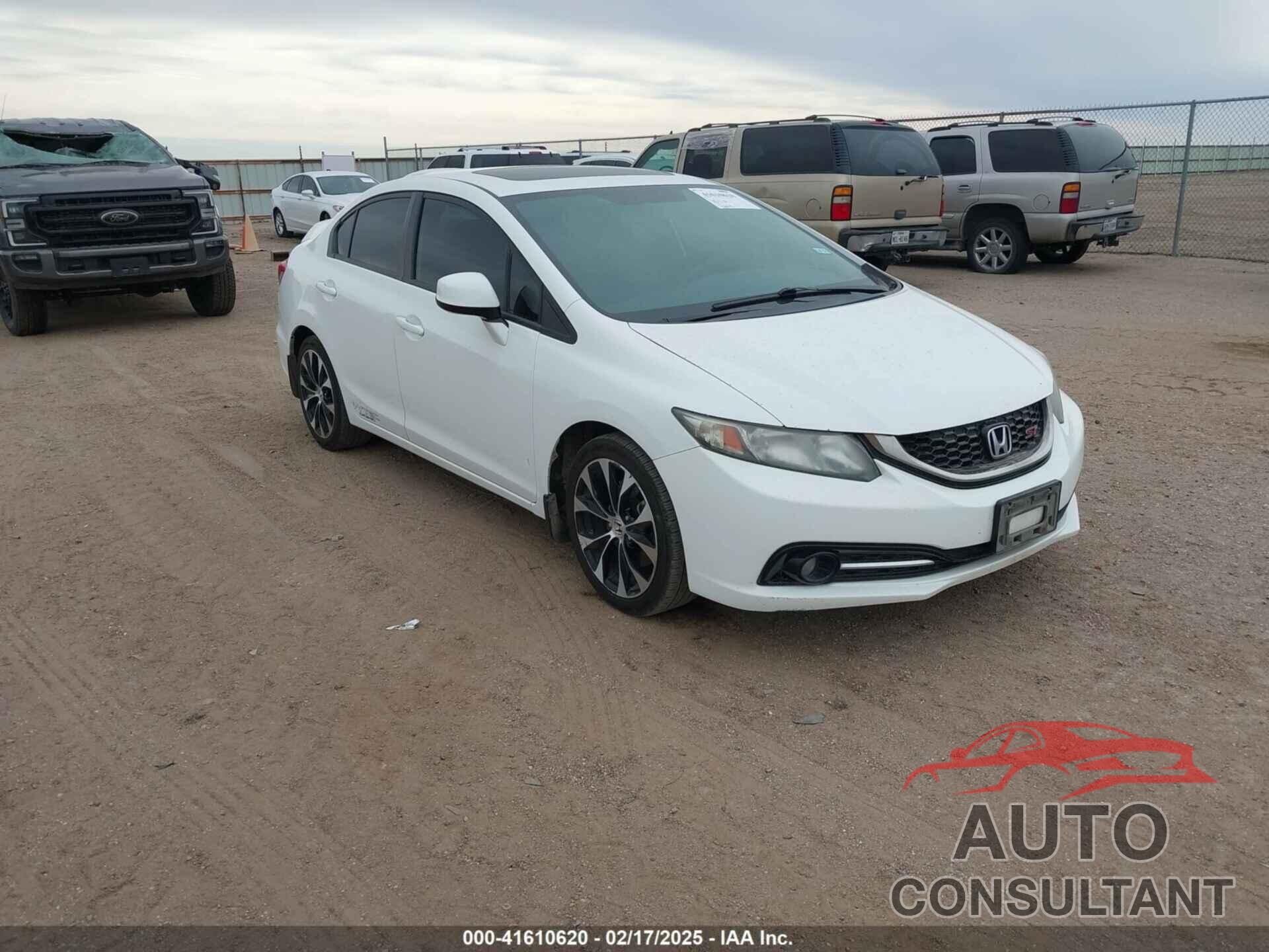 HONDA CIVIC 2013 - 2HGFB6E53DH703073