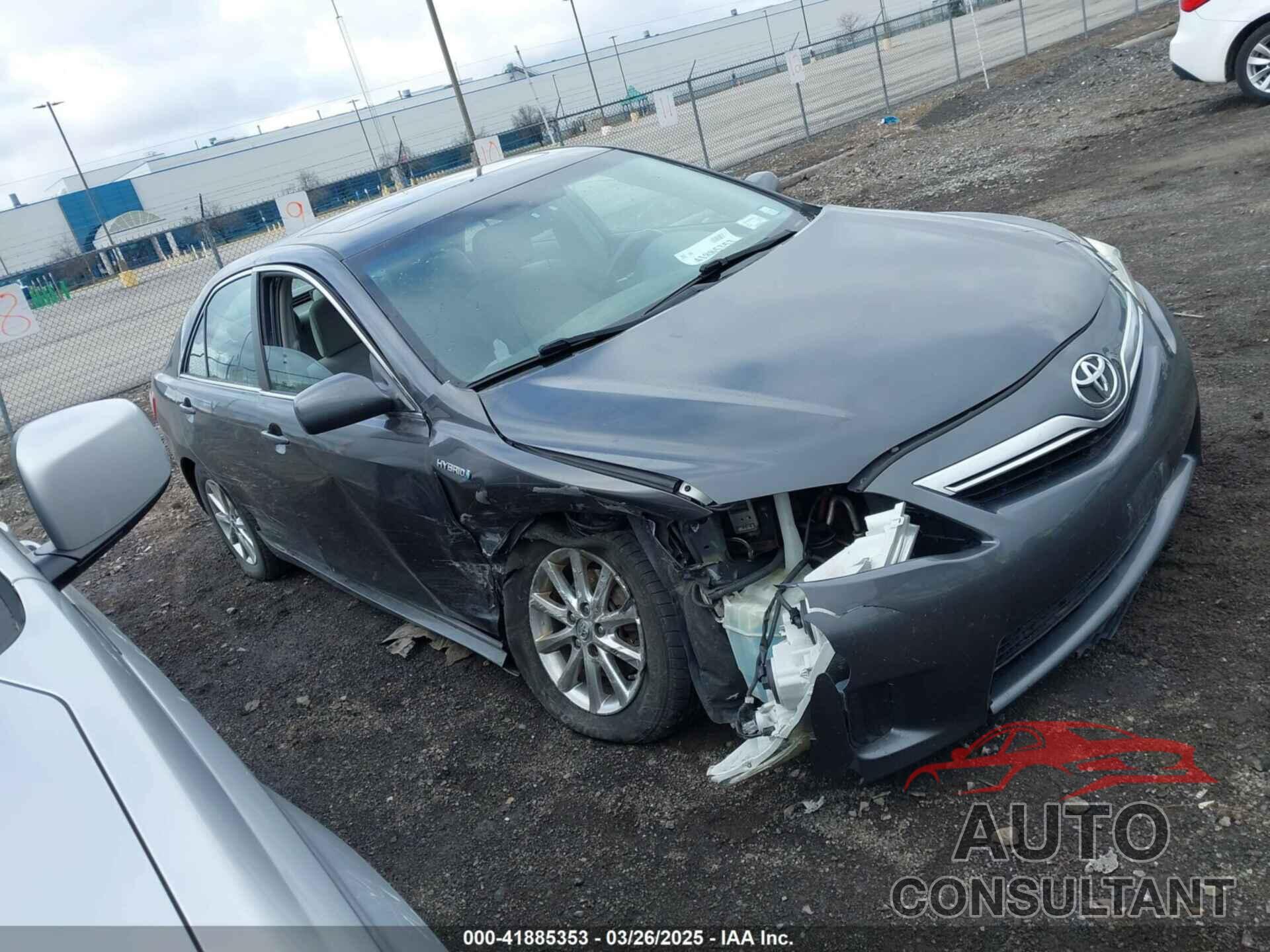 TOYOTA CAMRY HYBRID 2011 - 4T1BB3EK1BU132982
