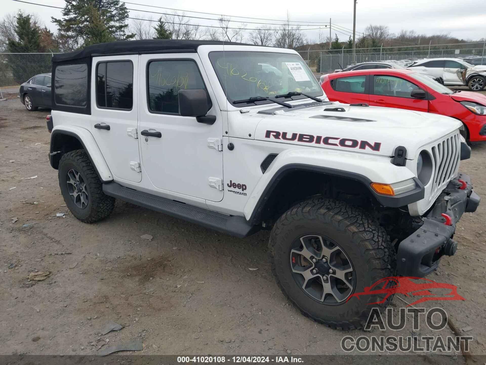 JEEP WRANGLER UNLIMITED 2018 - 1C4HJXFG4JW221788