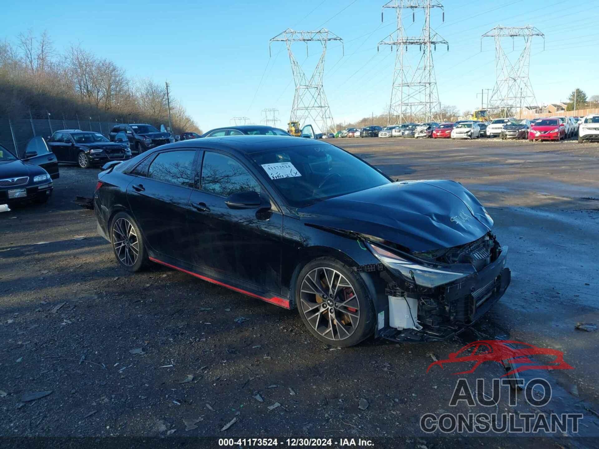 HYUNDAI ELANTRA N 2022 - KMHLW4AK2NU006199