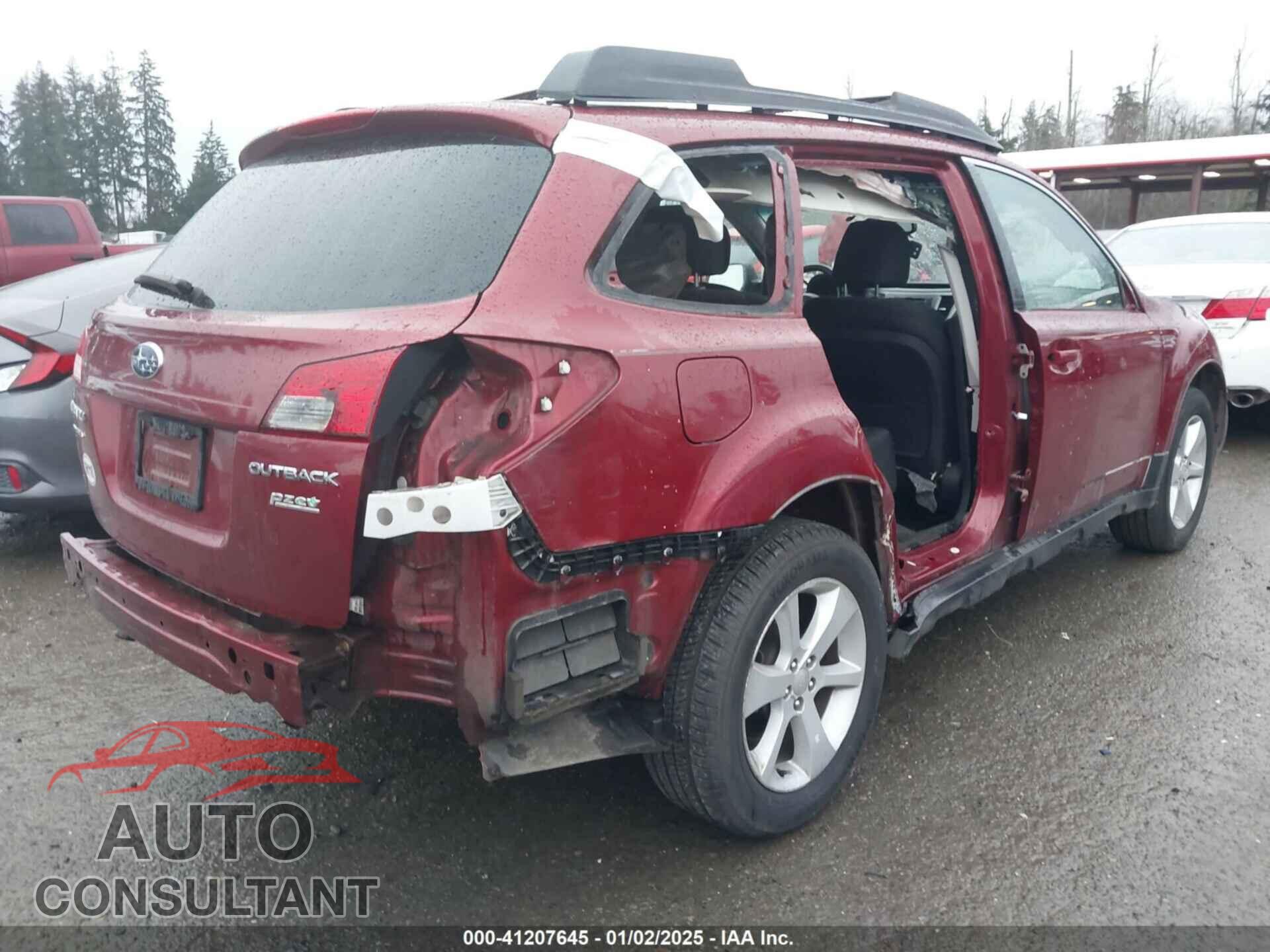 SUBARU OUTBACK 2013 - 4S4BRBCC1D3294542