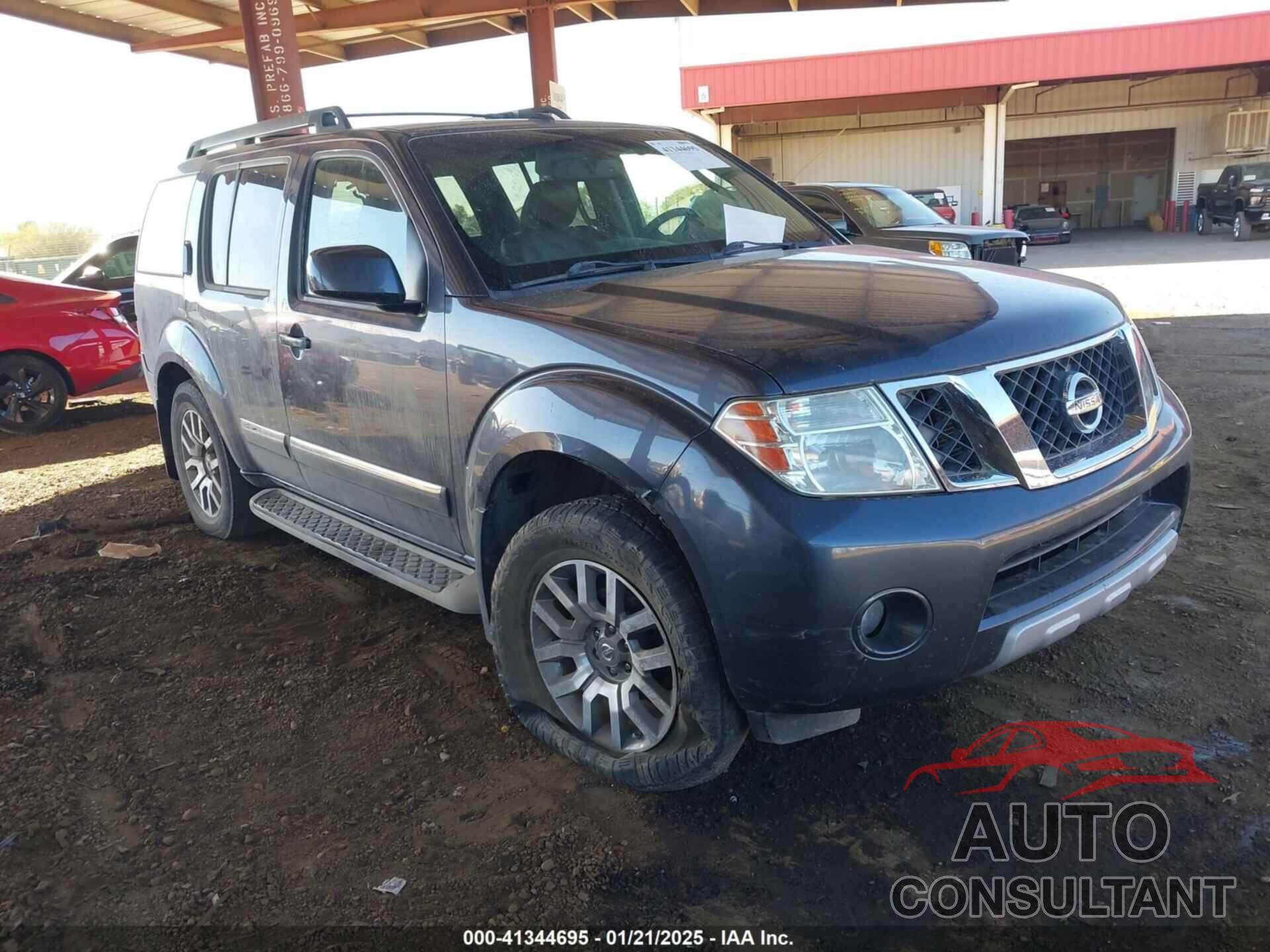 NISSAN PATHFINDER 2010 - 5N1AR1NB6AC615075