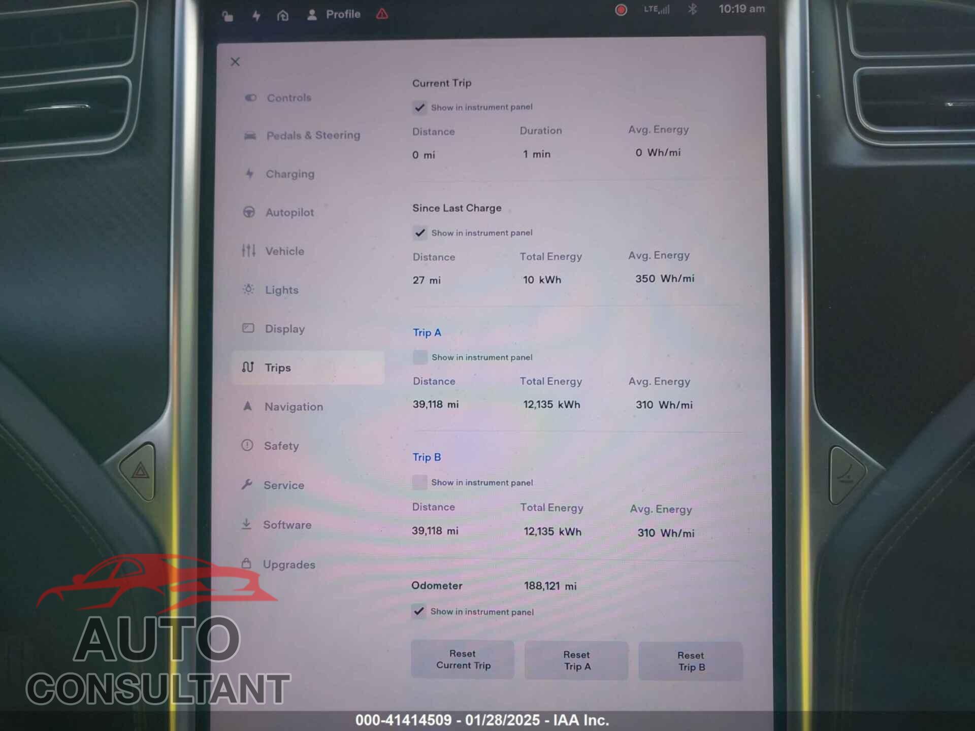 TESLA MODEL S 2017 - 5YJSA1E21HF192354