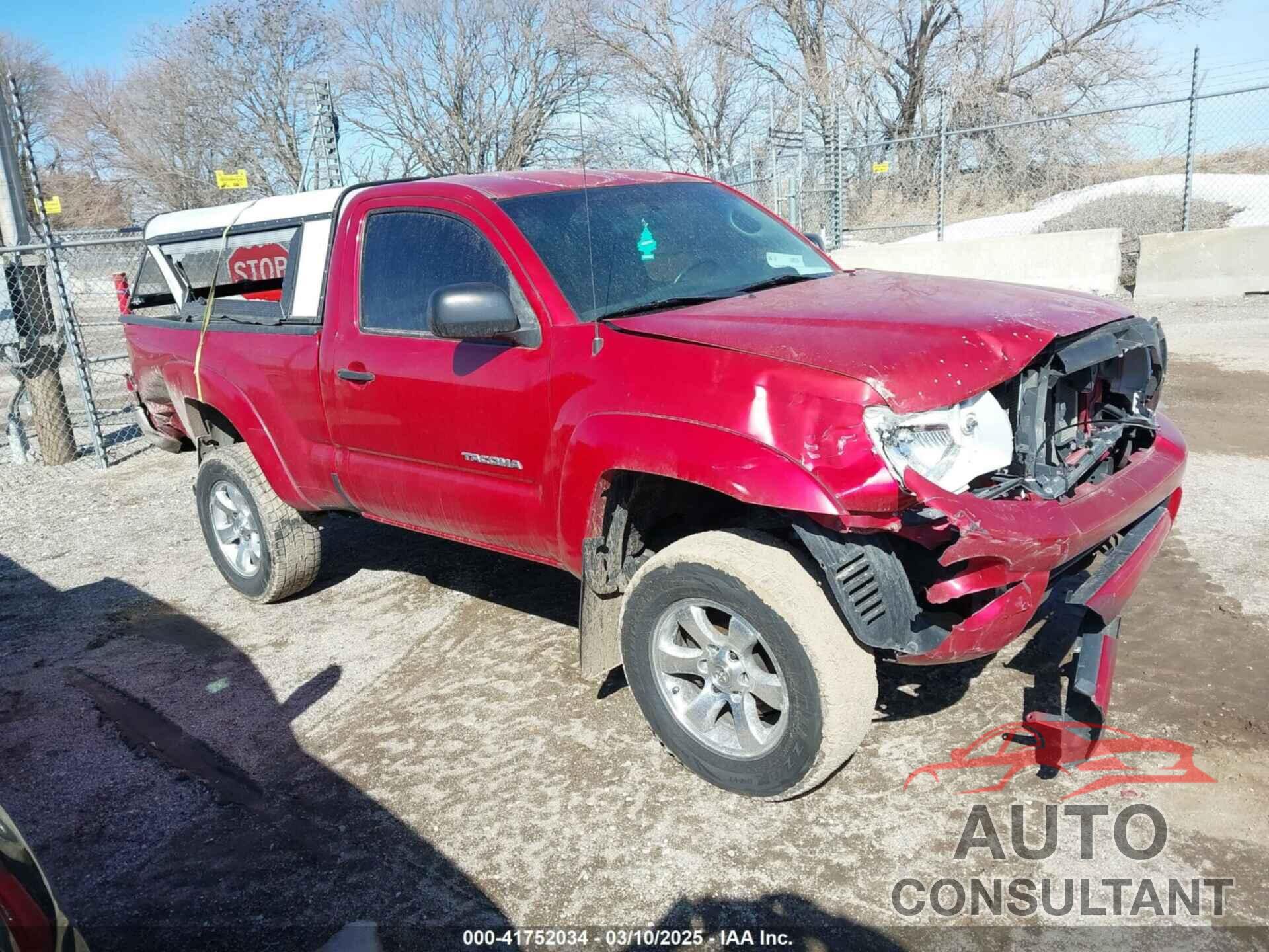 TOYOTA TACOMA 2009 - 5TEPX42N59Z608135