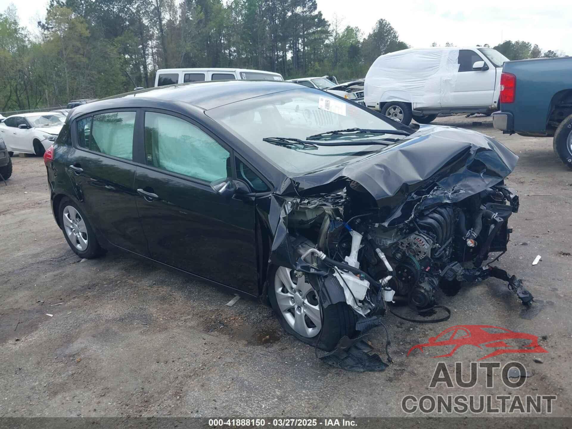 KIA FORTE 2017 - KNAFK5A80H5717919
