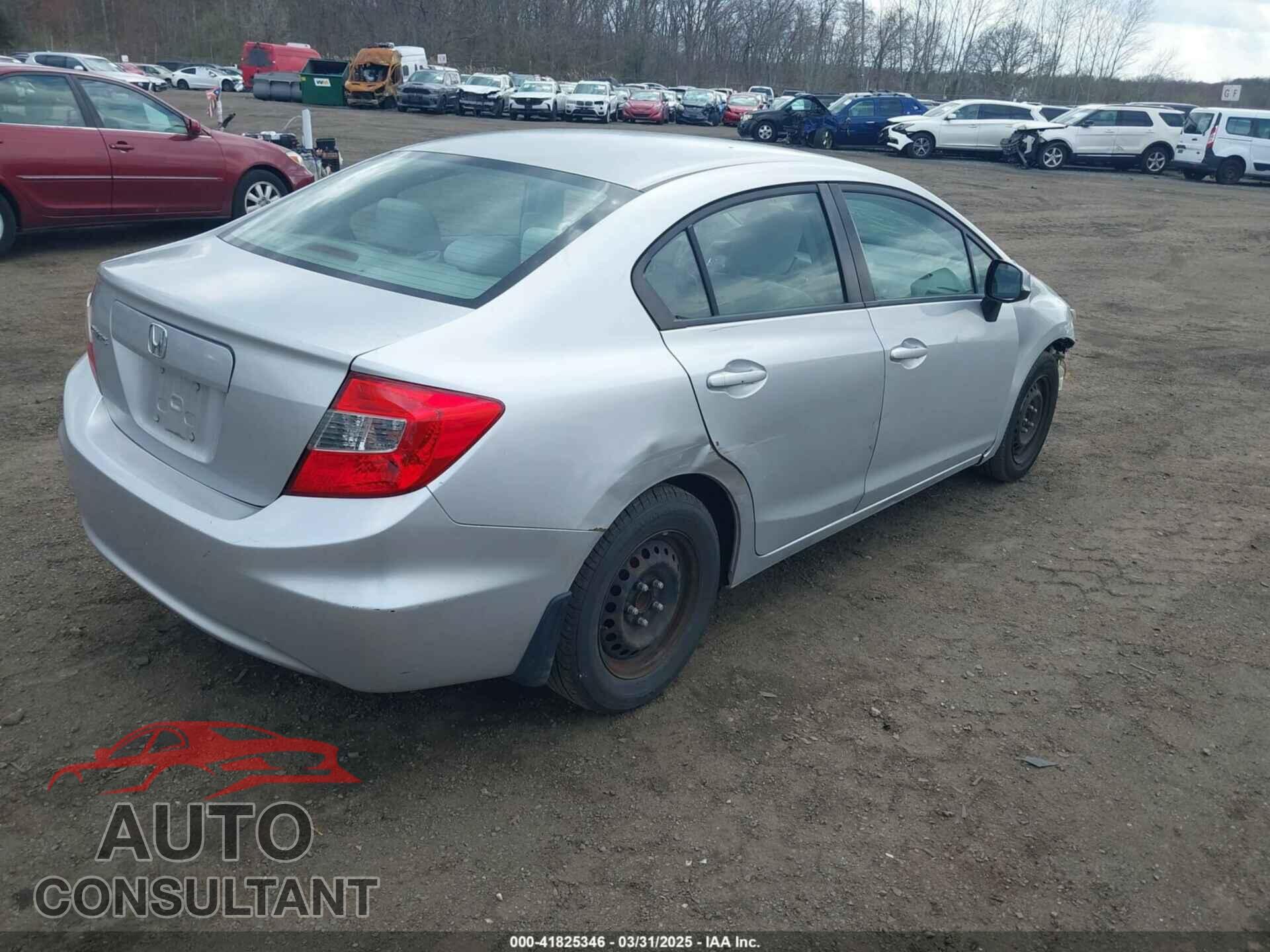 HONDA CIVIC 2012 - 2HGFB2F51CH305351