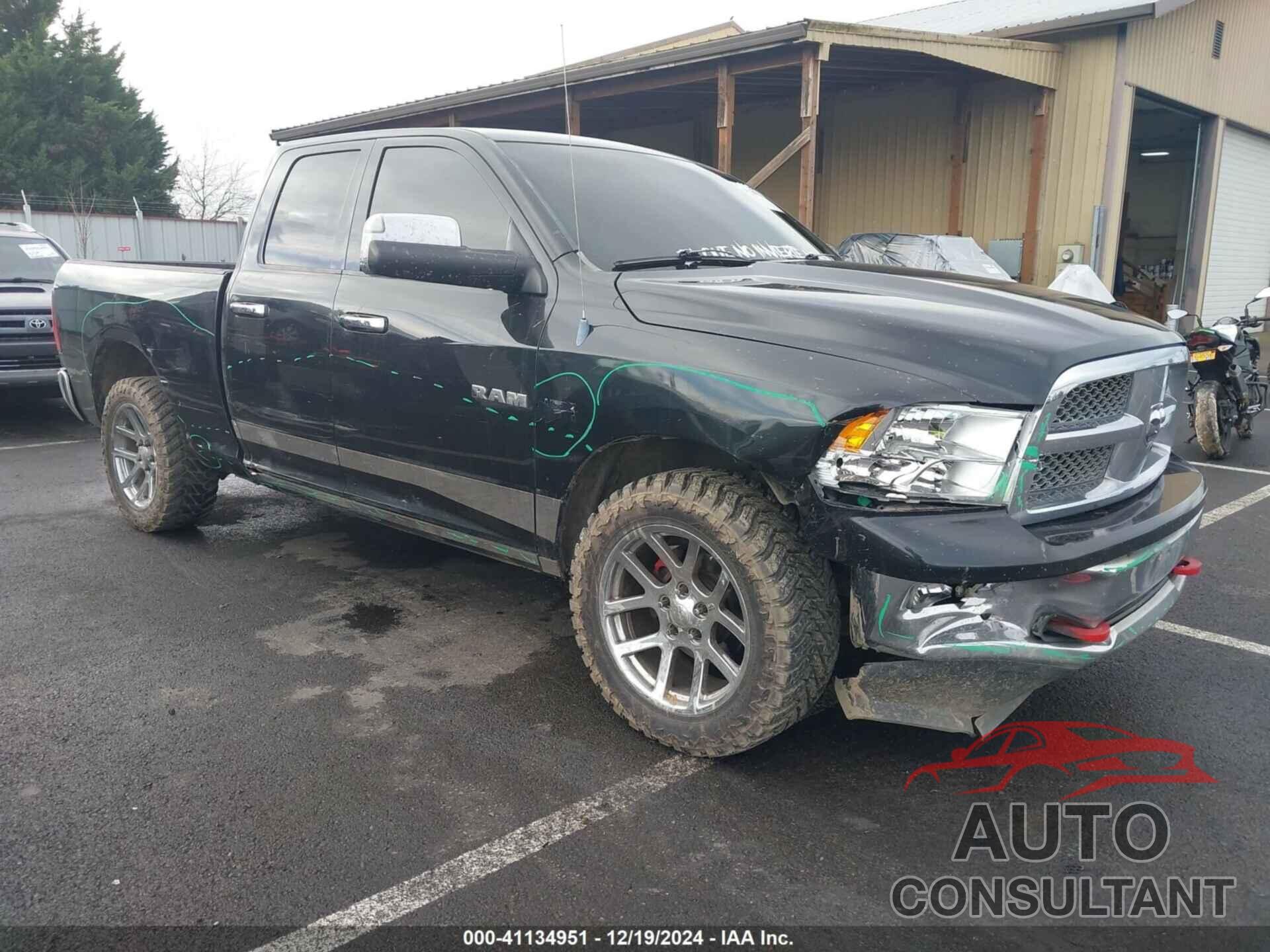 DODGE RAM 1500 2010 - 1D7RV1GT9AS224037