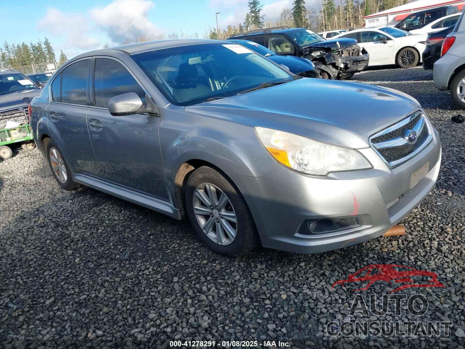 SUBARU LEGACY 2011 - 4S3BMBF62B3252063